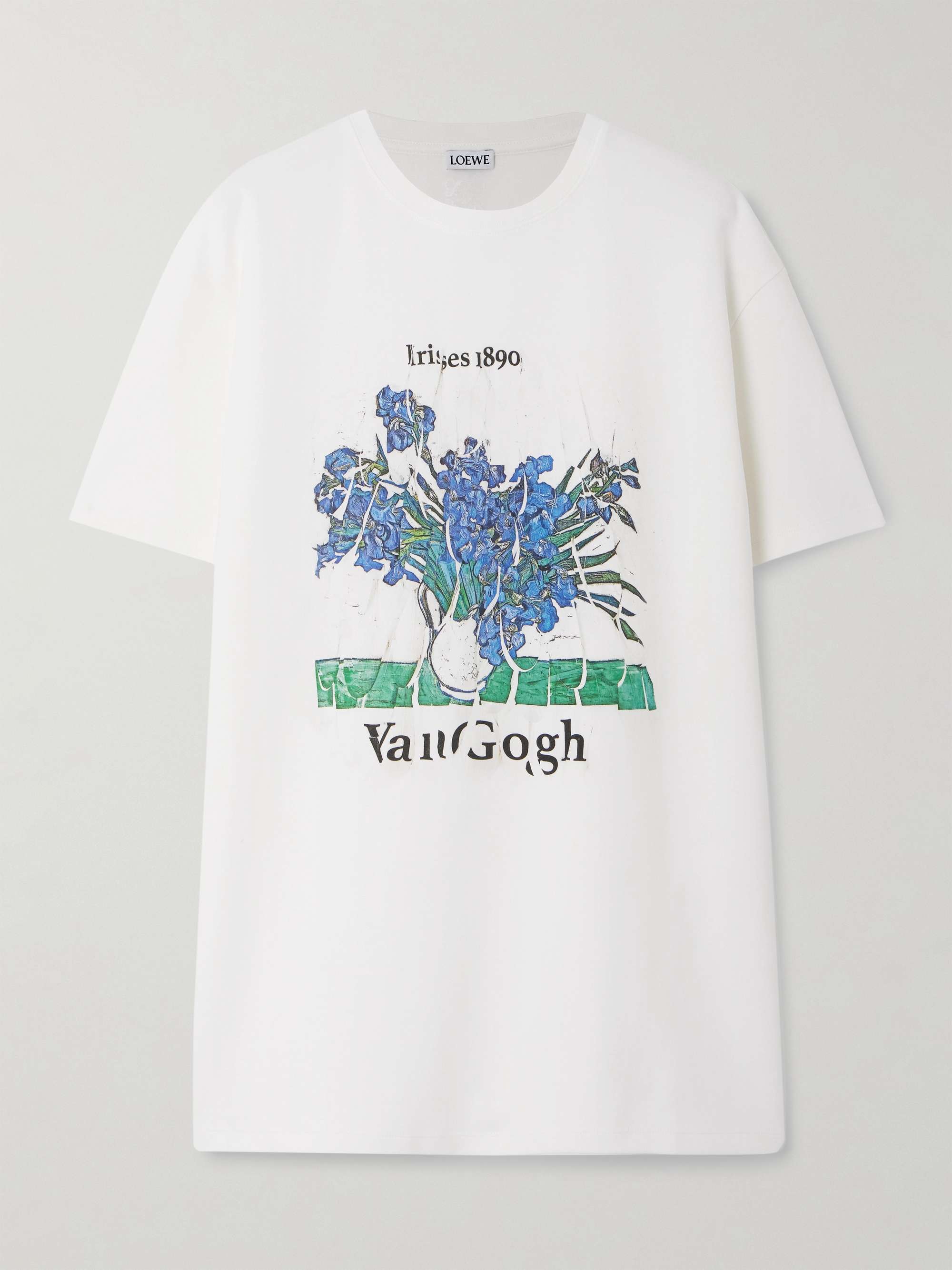 Printed cotton-blend jersey T-shirt hero visual