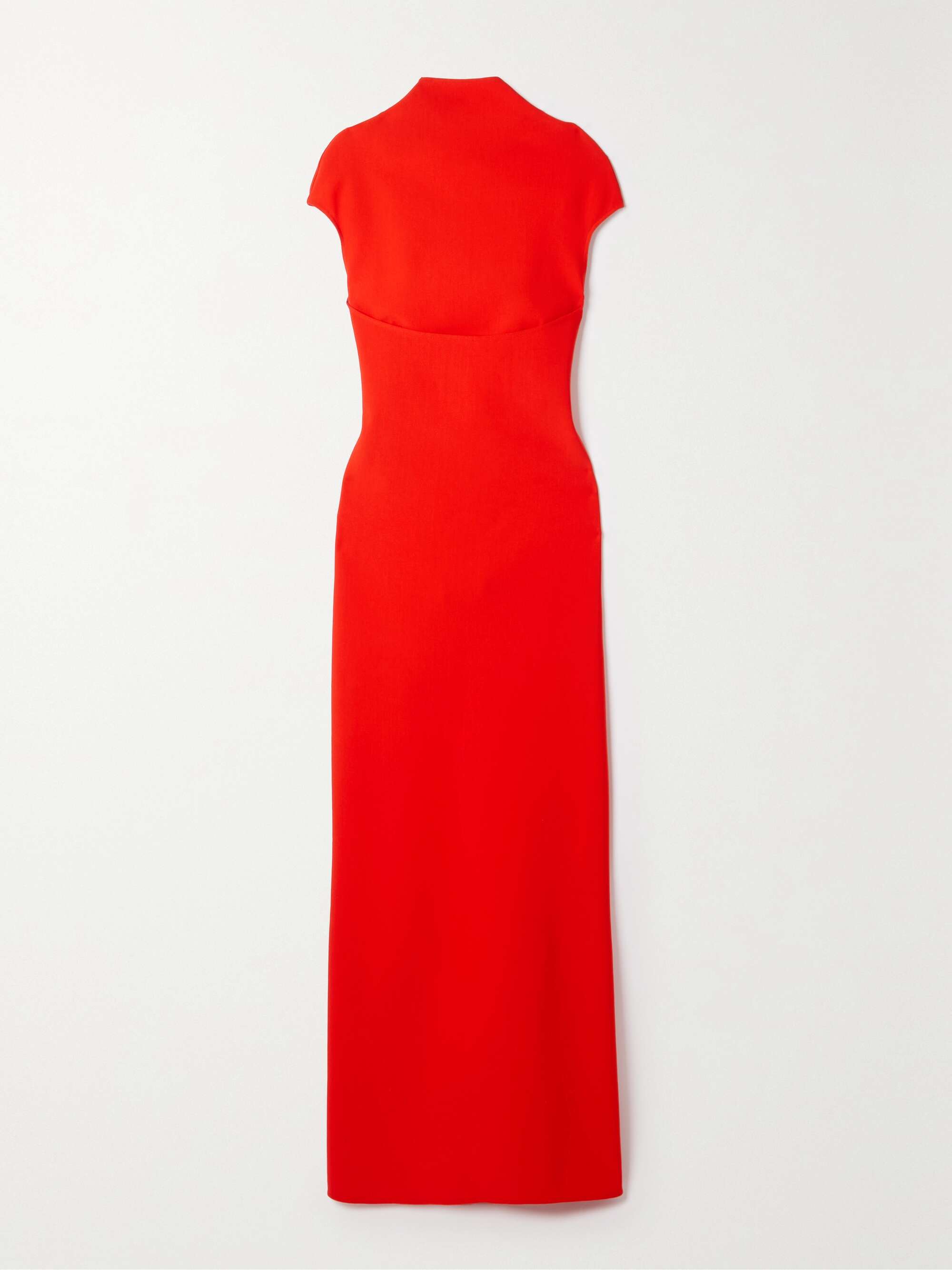 Open-back stretch-jersey midi dress hero visual