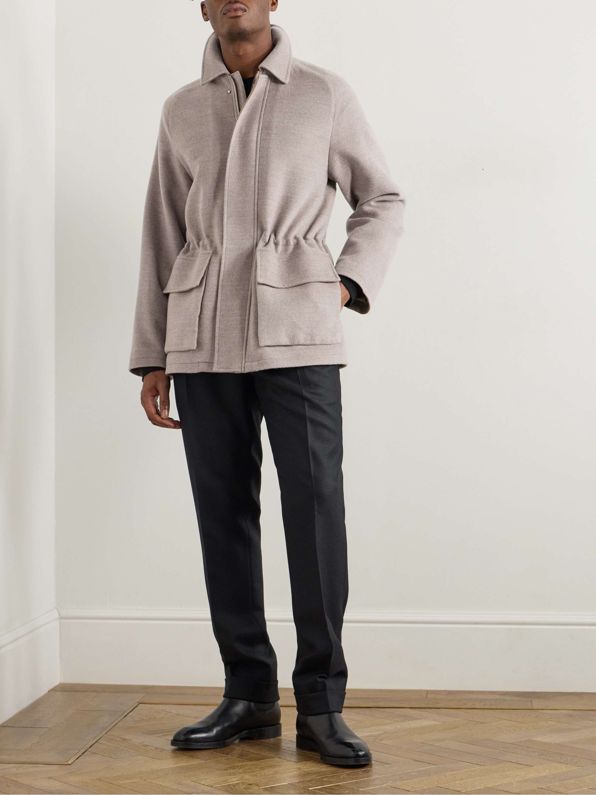 Brushed-Wool Jacket view