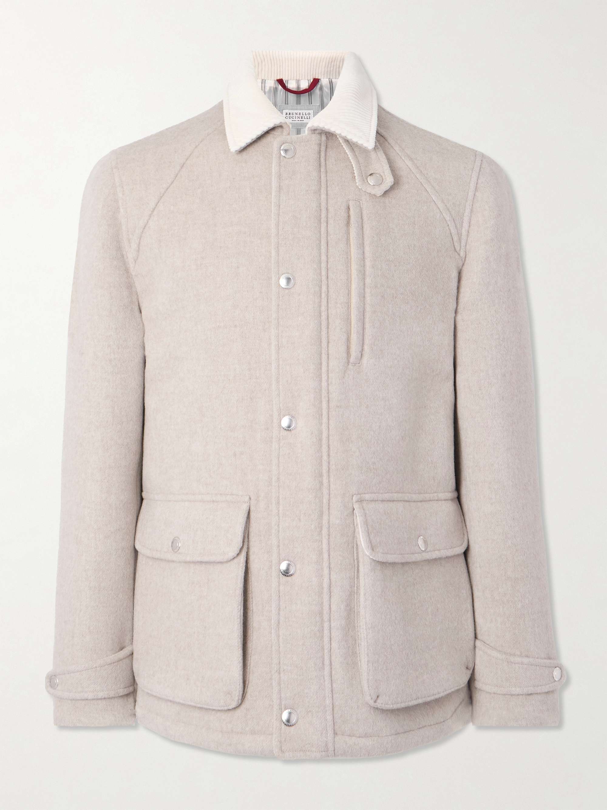 Cotton-Blend Car Coat hero visual
