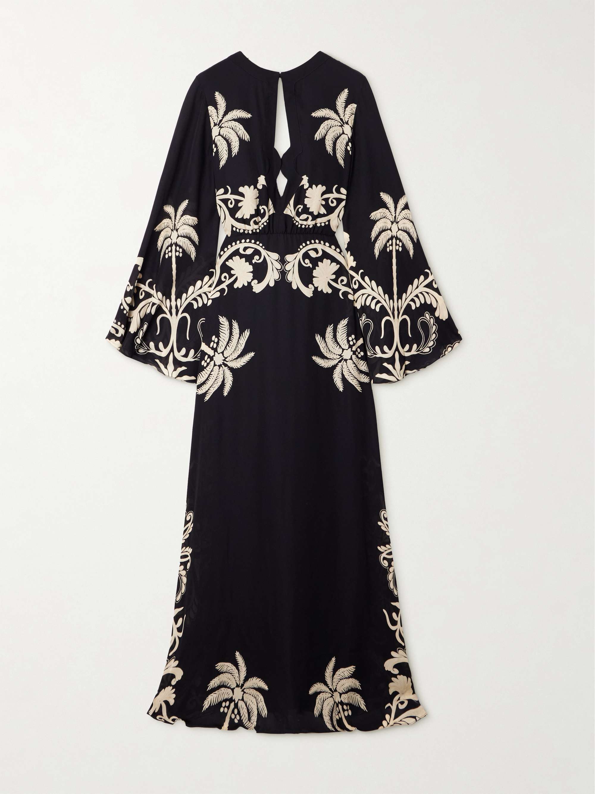 Legenda del Tiempo printed silk-georgette maxi dress hero visual