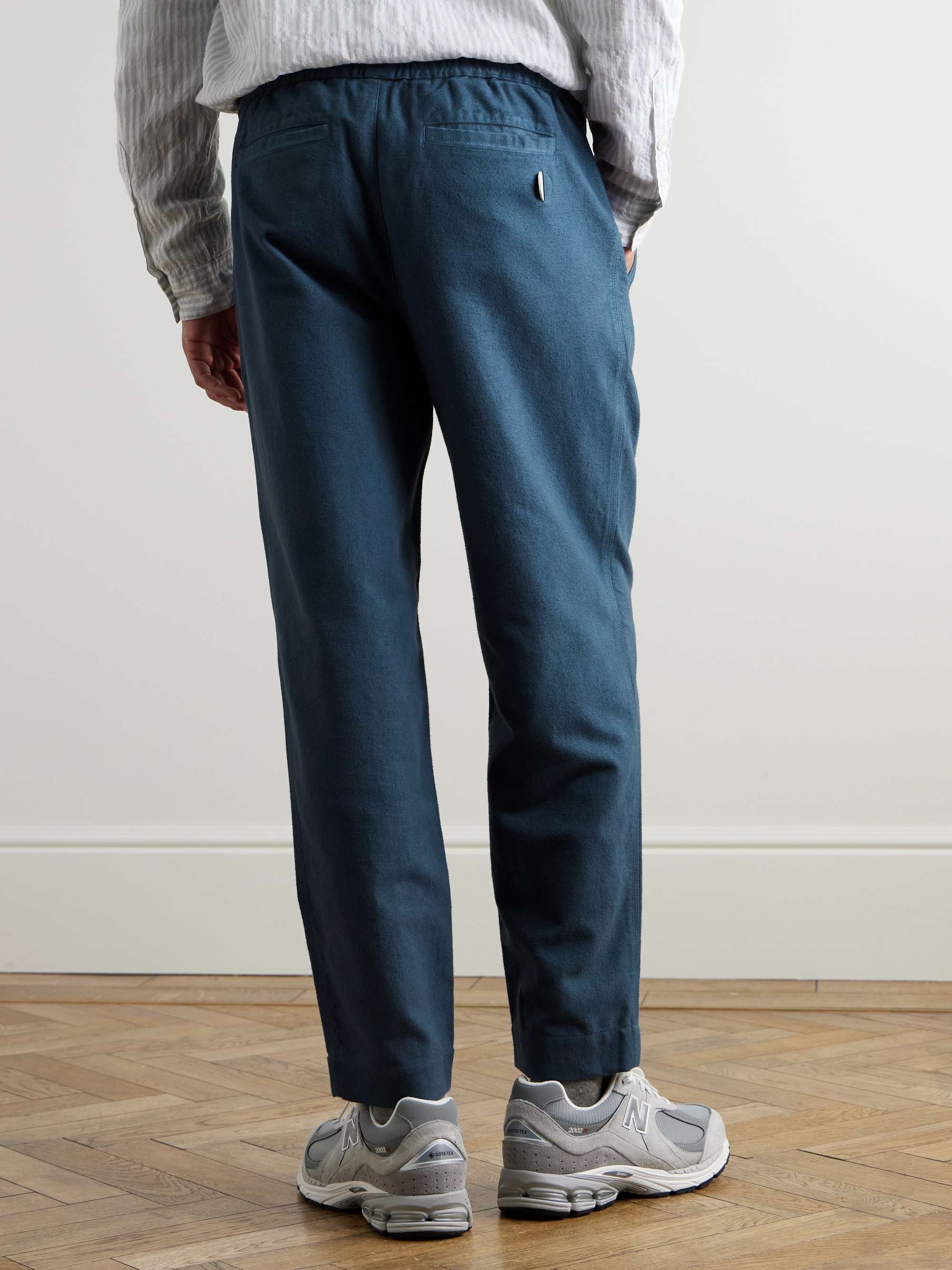 Assembly Straight-Leg Cotton-Moleskin Trousers view