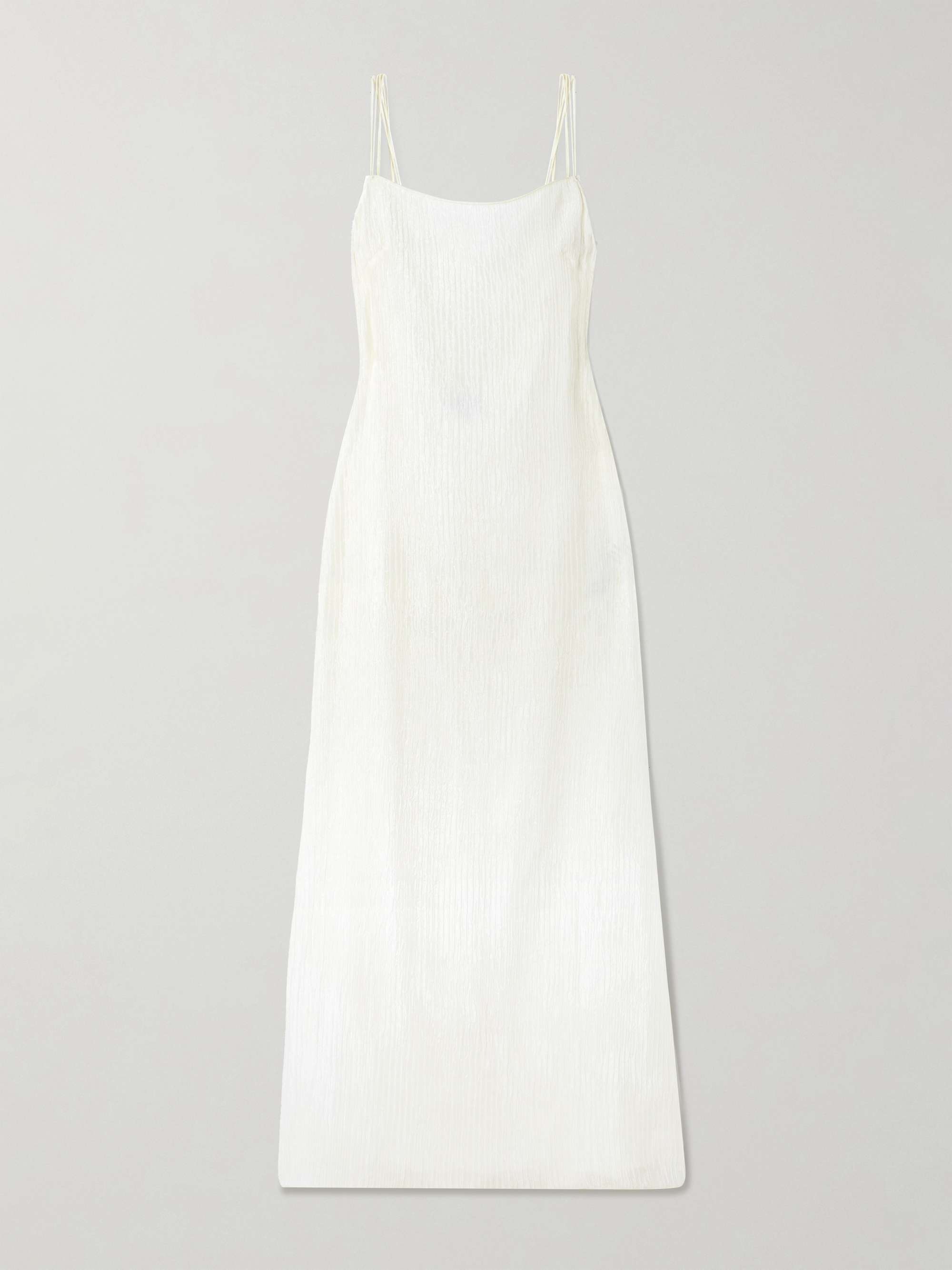 Avebury silk-plissé maxi dress hero visual