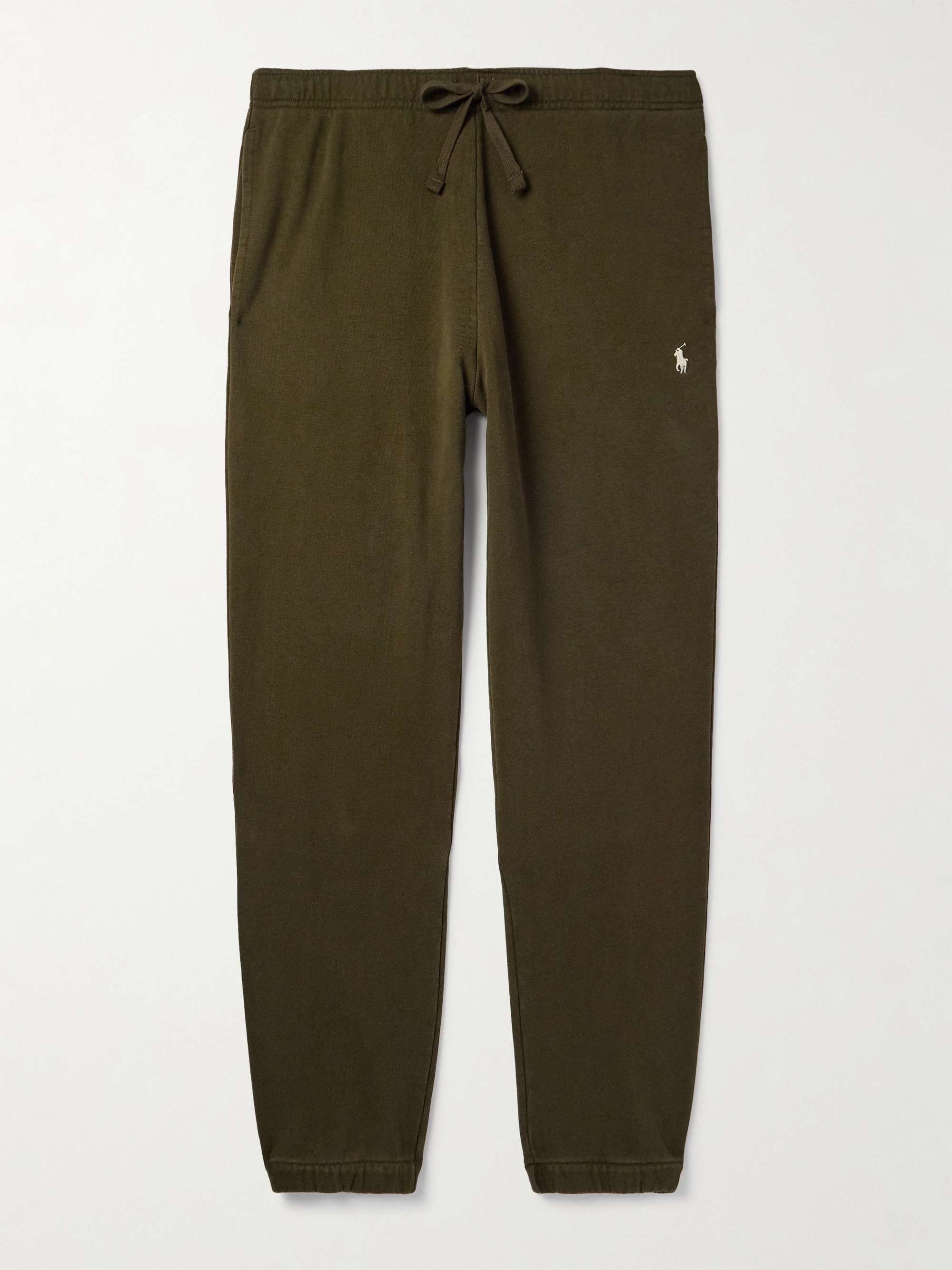 Logo-Embroidered Cotton-Jersey Sweatpants hero visual