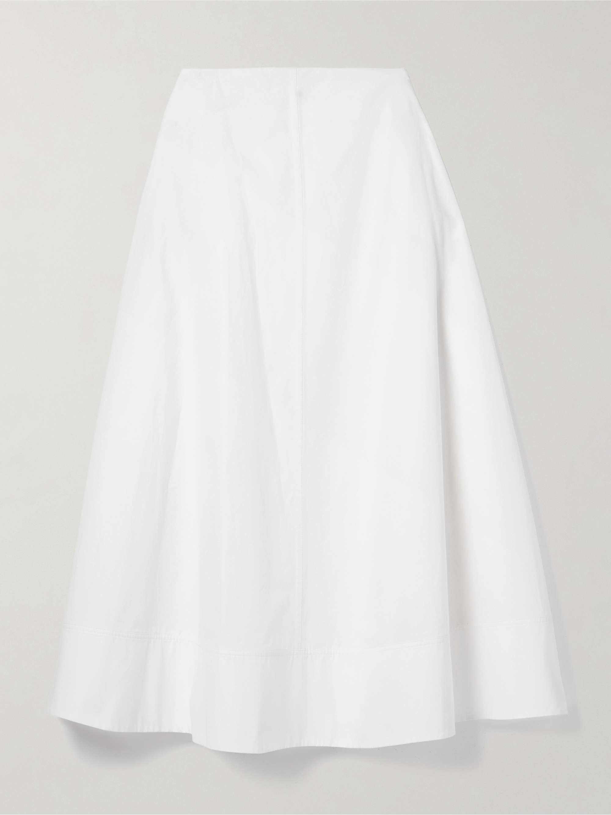 The Knox cotton-poplin maxi skirt hero visual