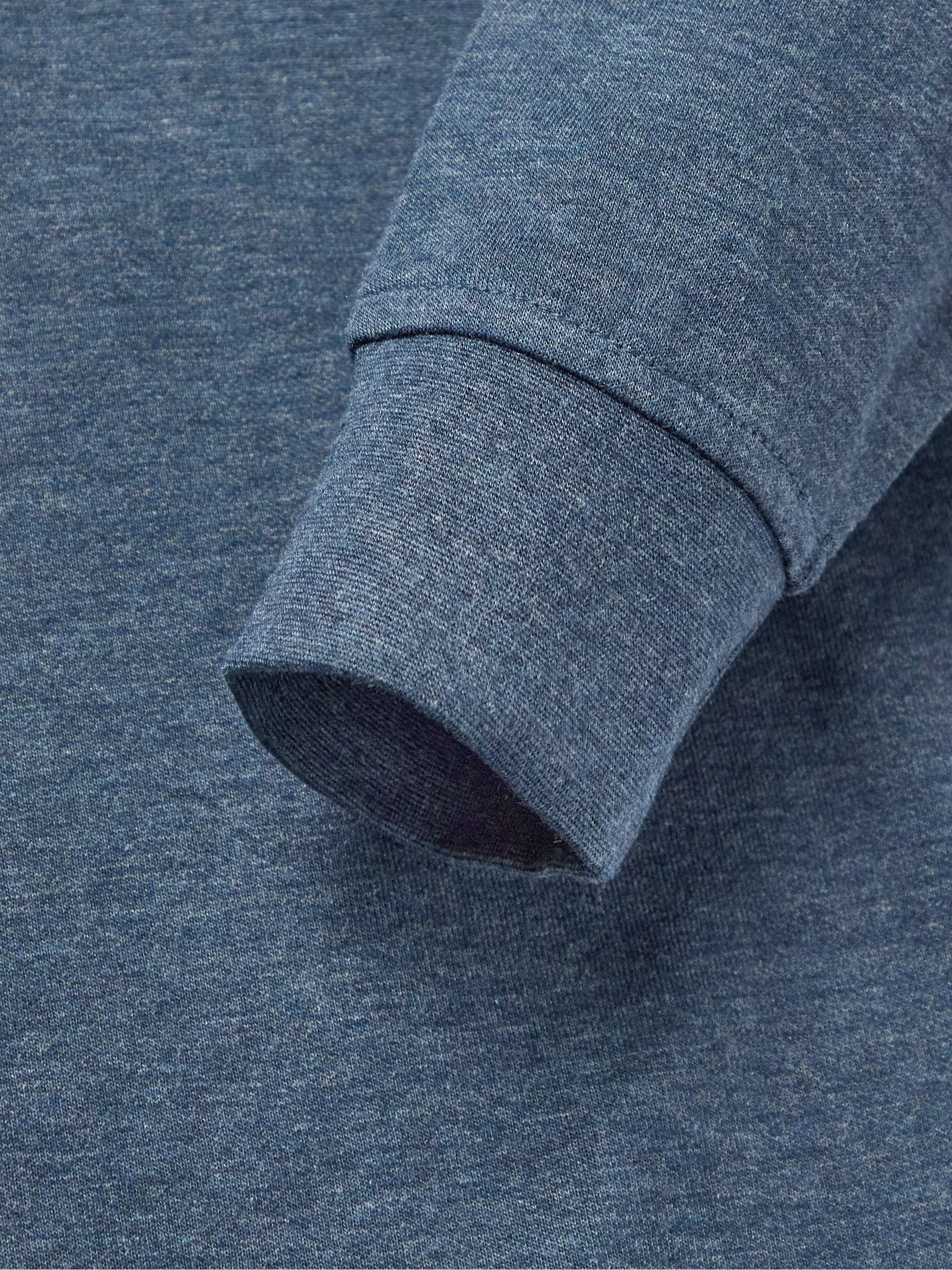 Crown Stretch Cotton and Modal-Blend Half-Zip Sweatshirt view