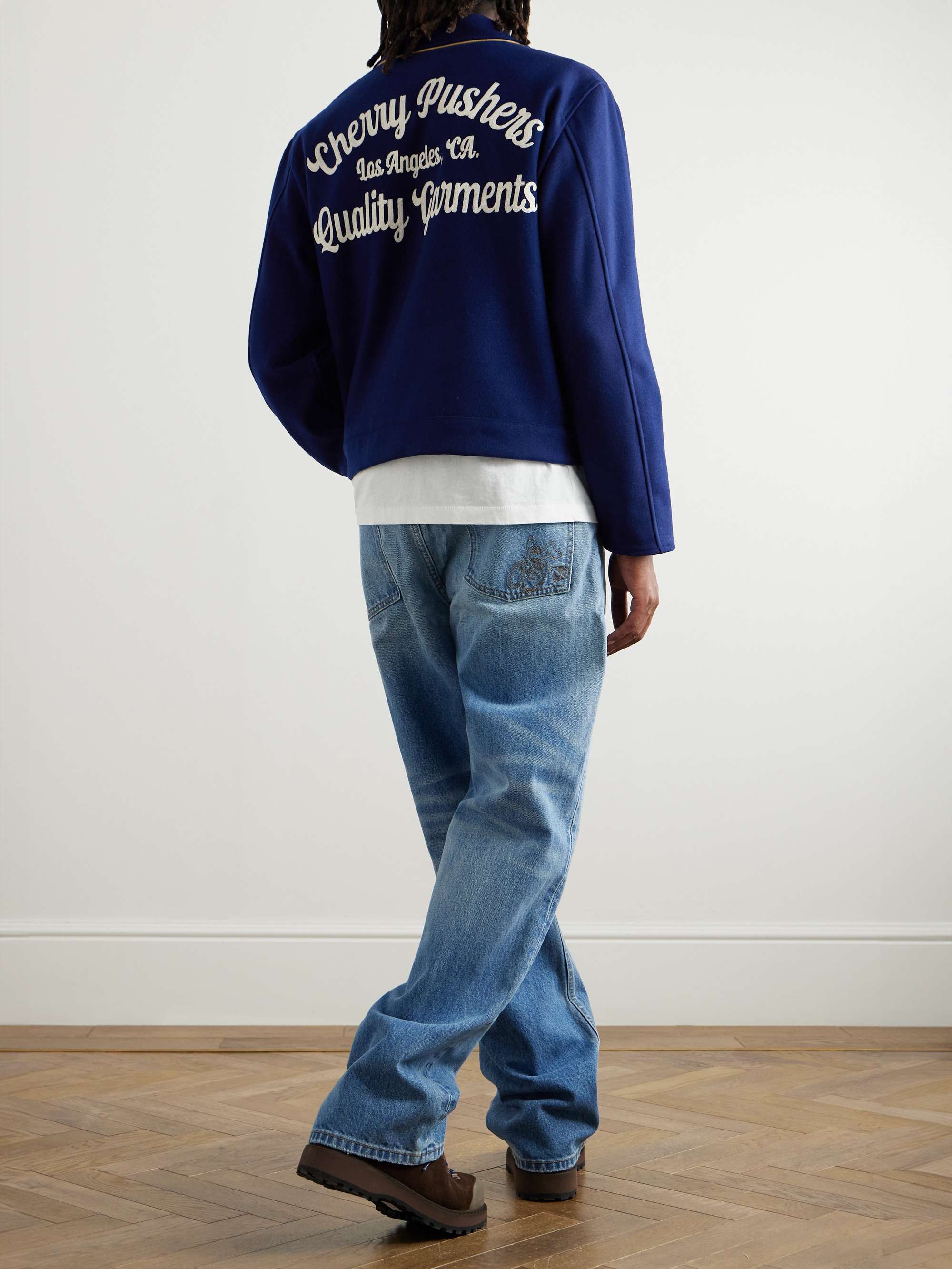 Jersey Zip-Up Jacket view