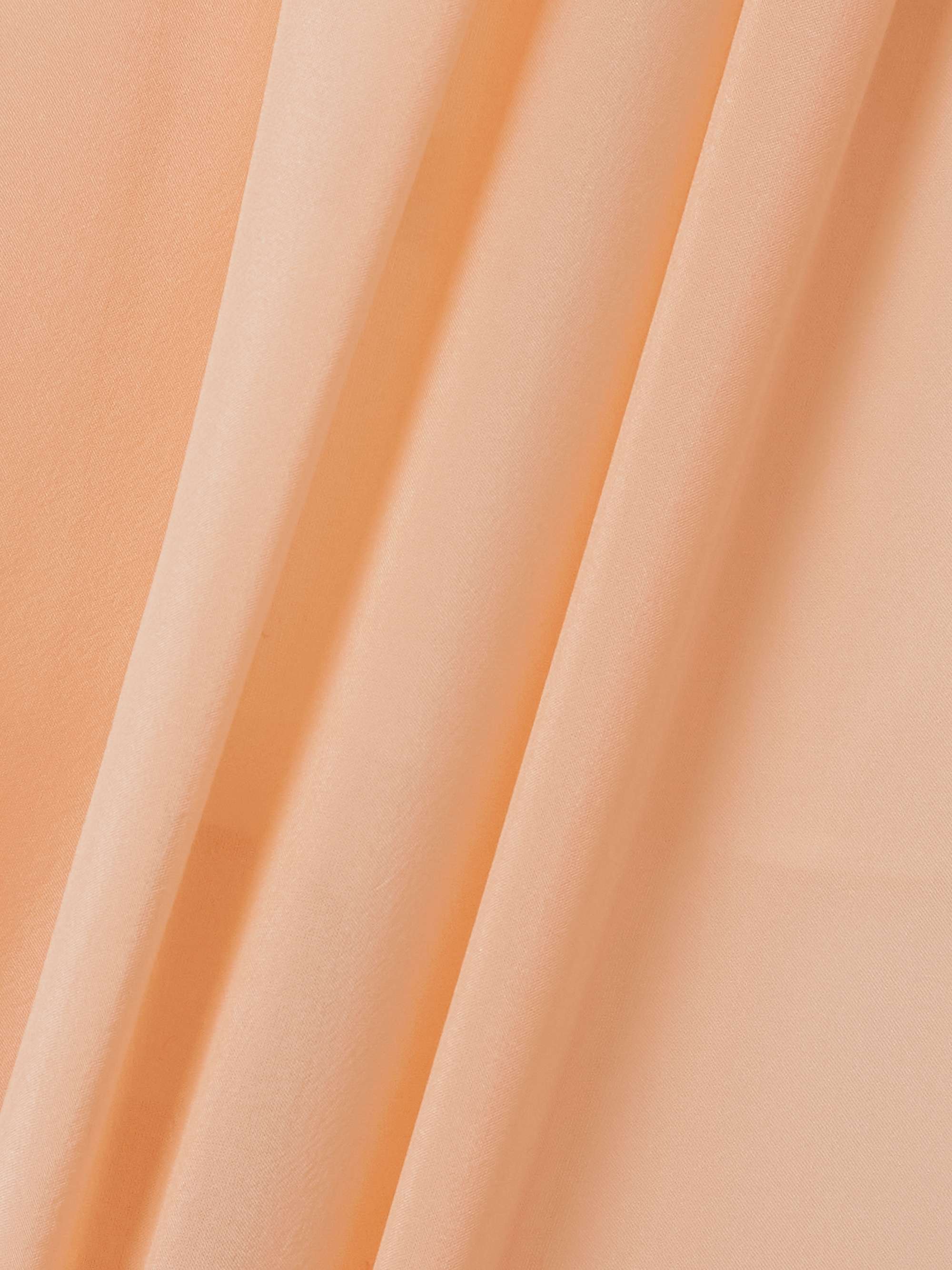 Pleated silk-charmeuse tapered pants view
