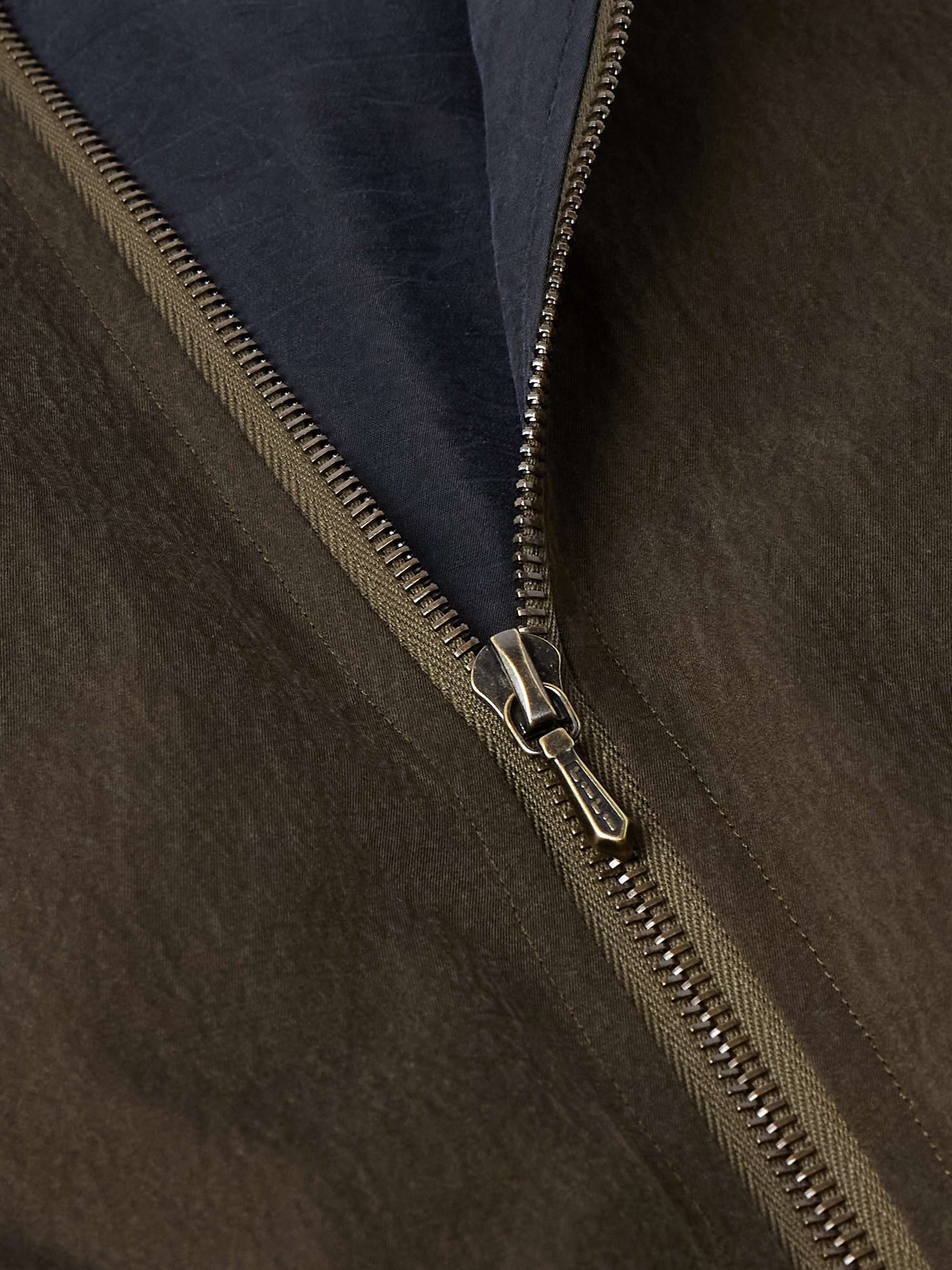 Silk and Cotton-Blend Bomber Jacket view