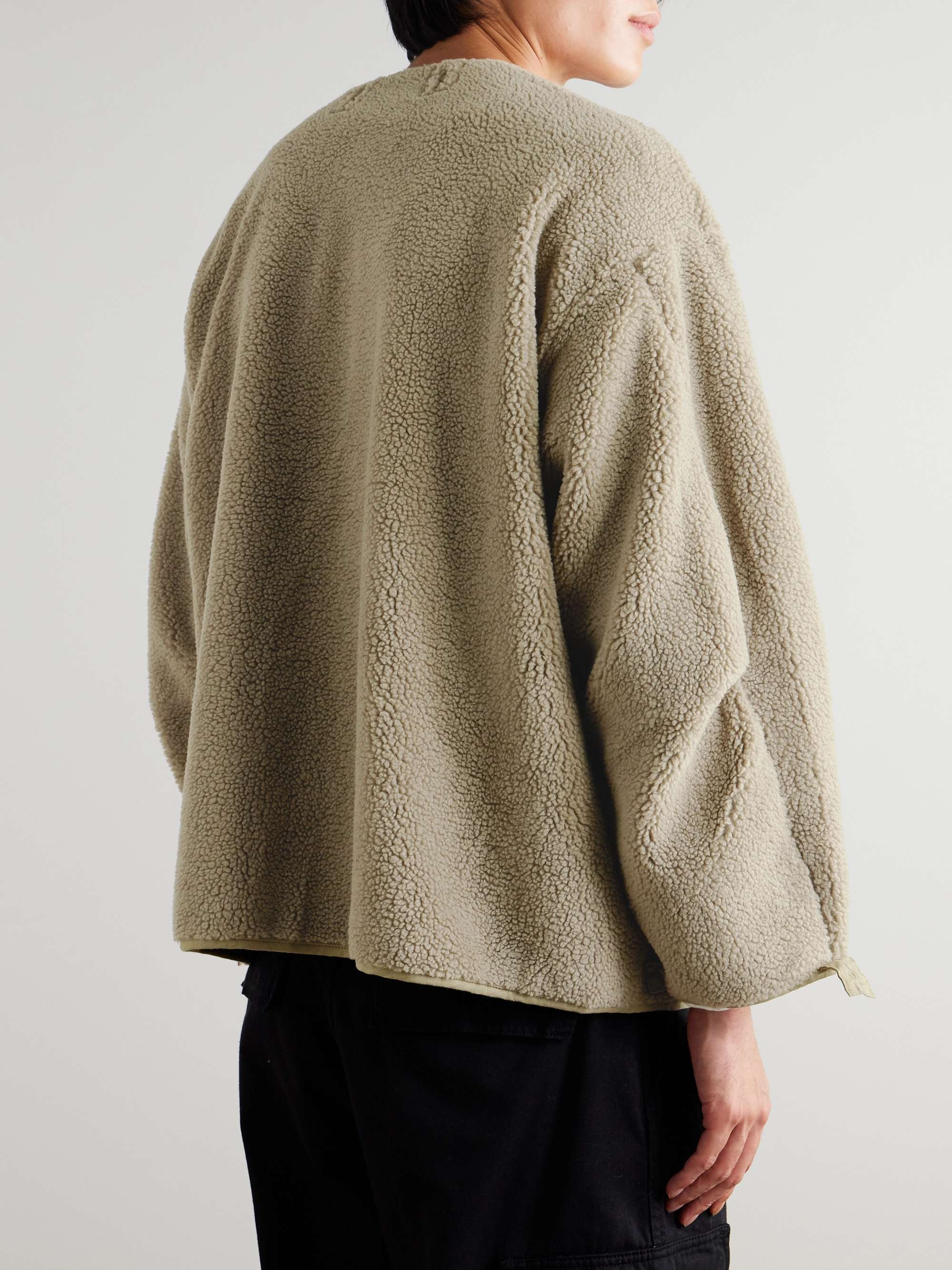 M-65 Fish Tail Cotton-Blend Fleece, Shell and Canvas Jacket view