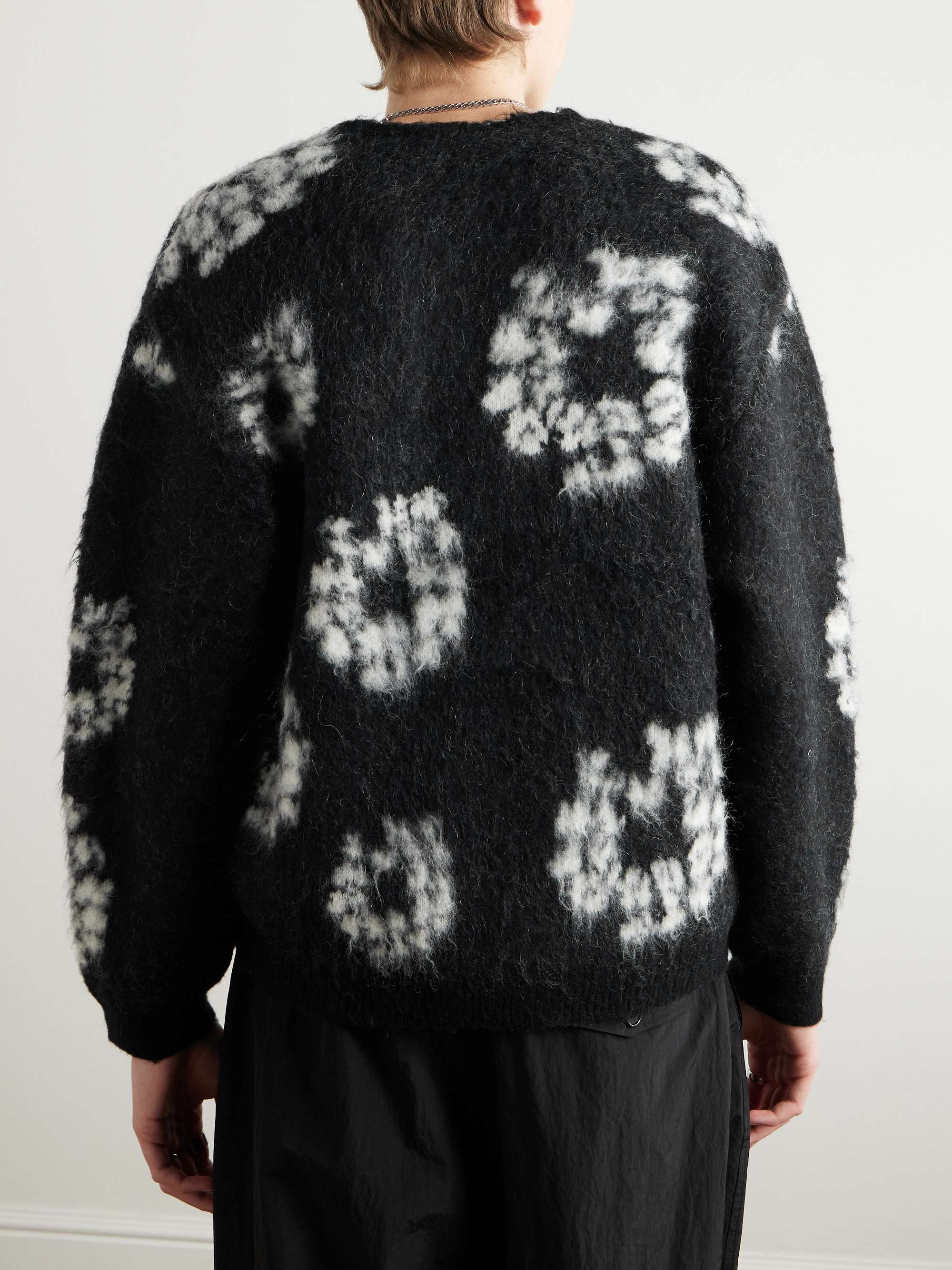 + Denim Tears Jacquard-Knit Cardigan view