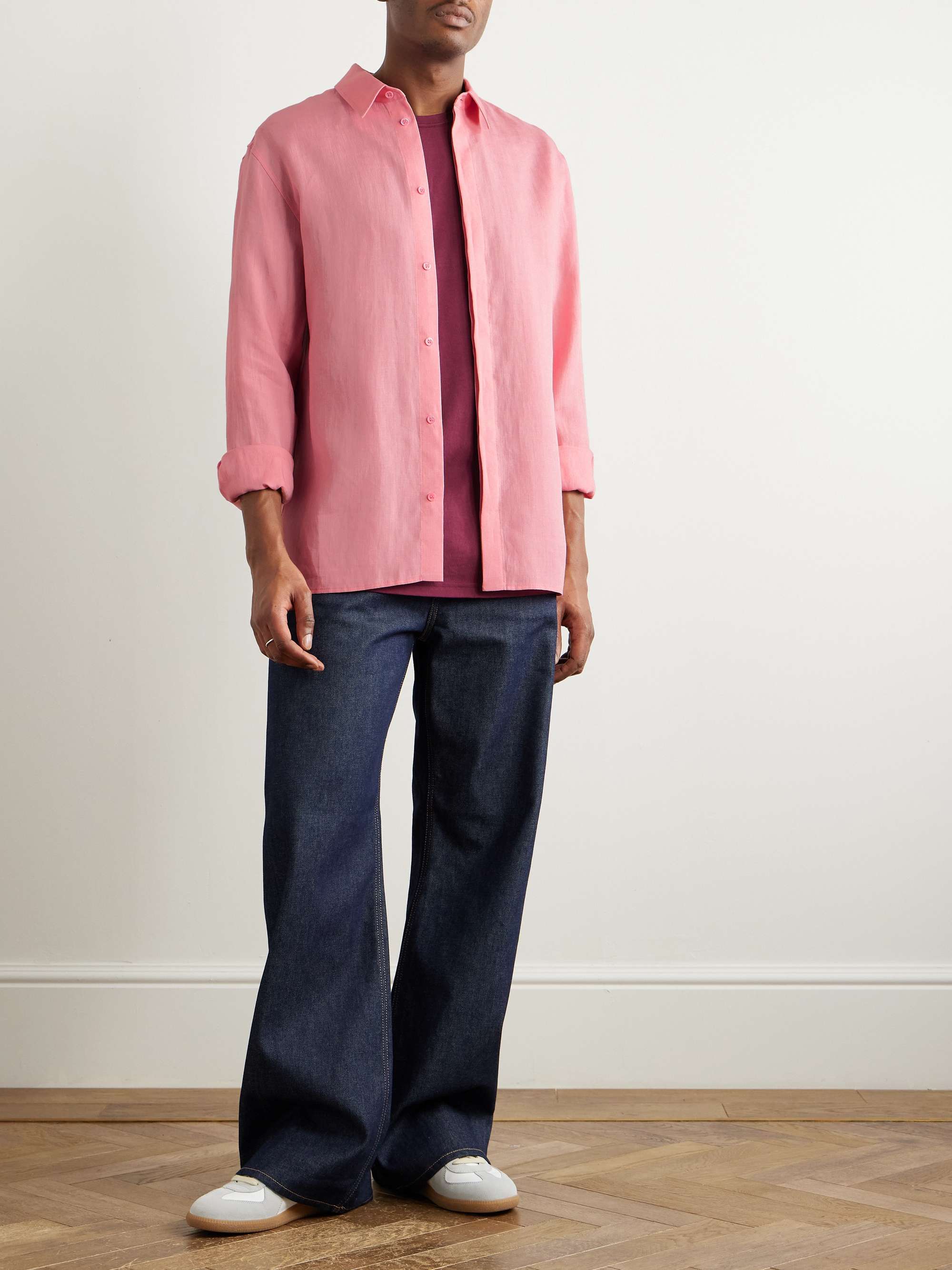 Nicolas Linen Shirt view