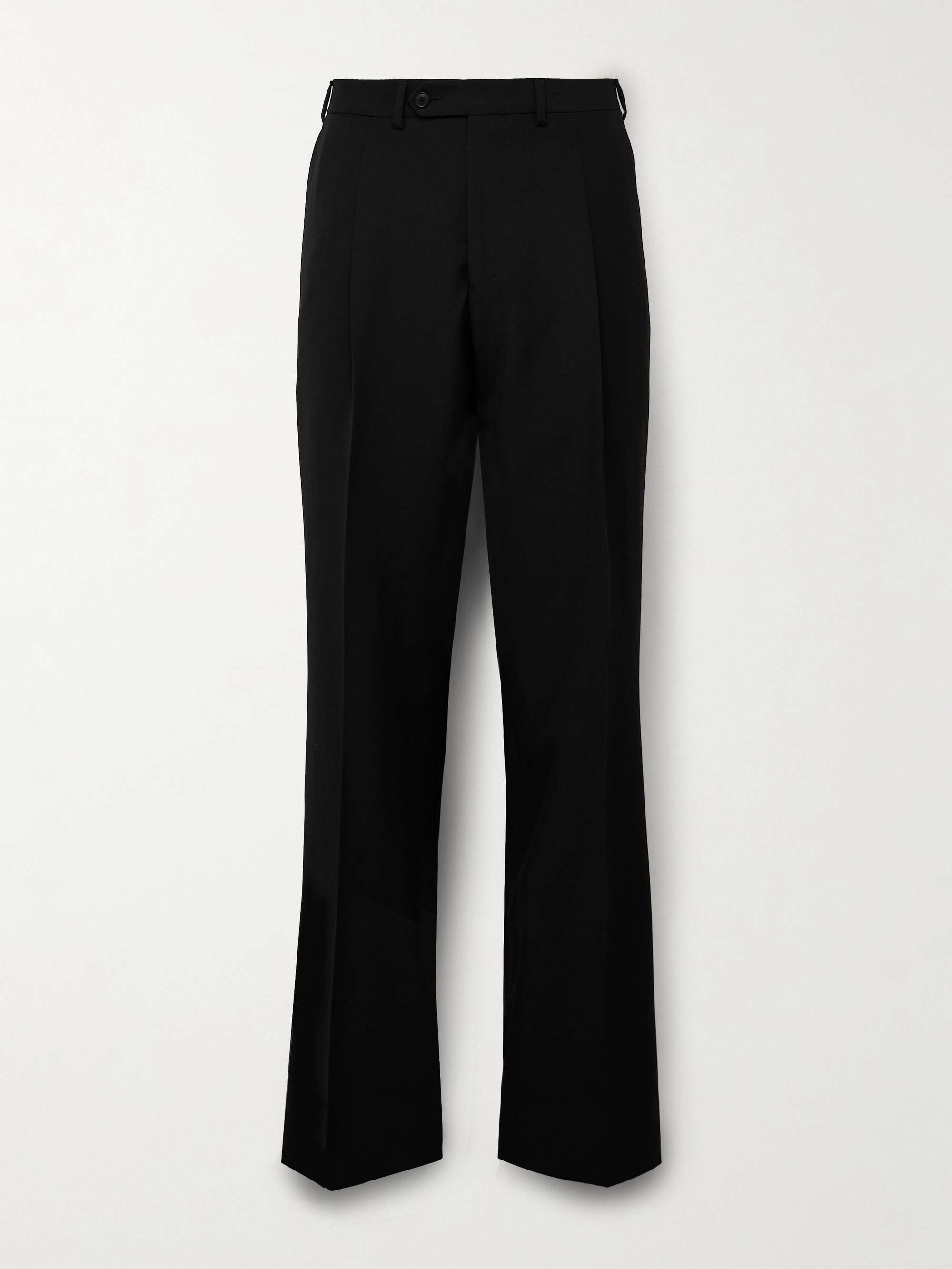 Amo Wide-Leg Pleated Wool, Mohair and Linen-Blend Suit Trousers hero visual