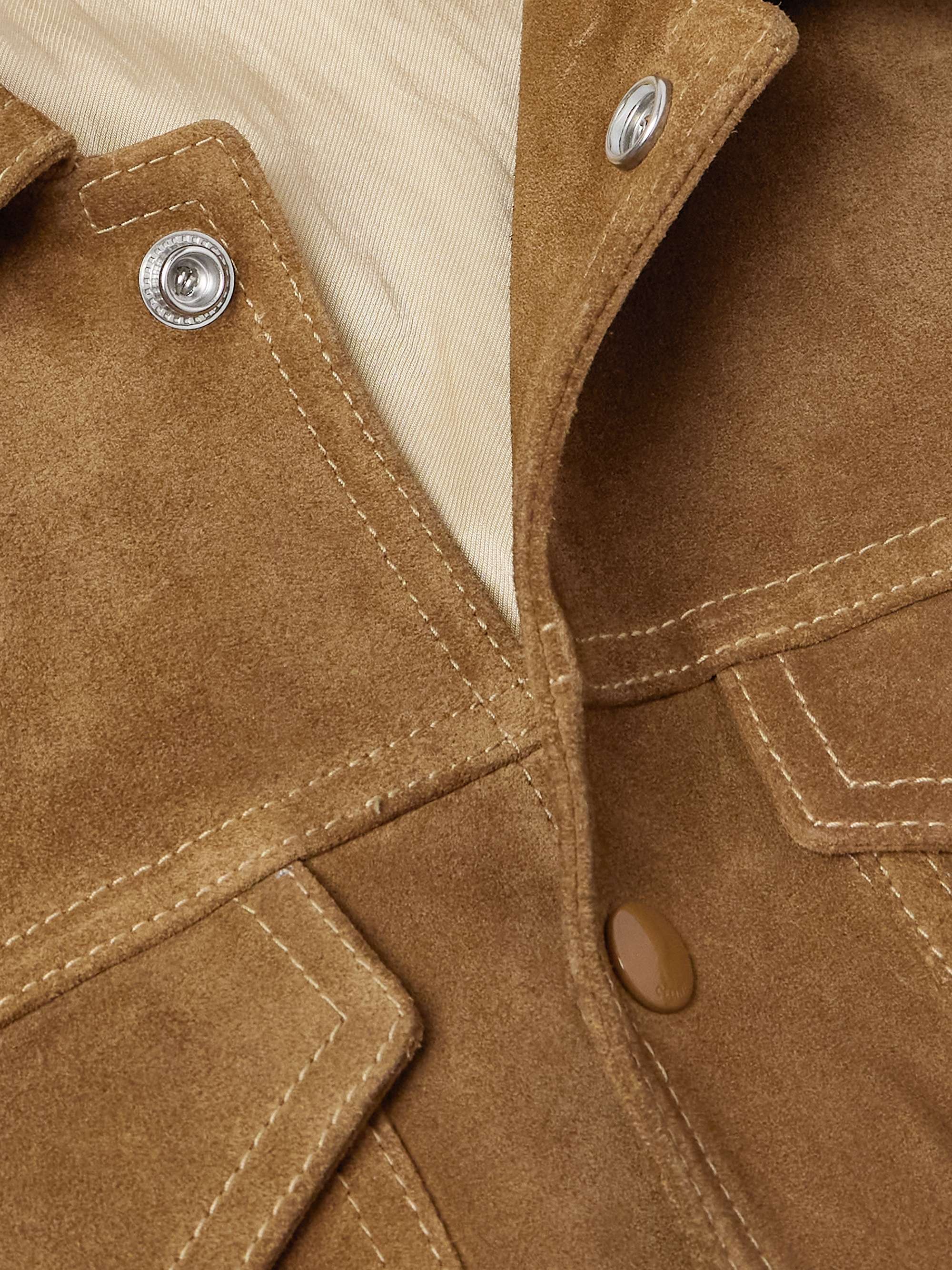 Suede Trucker Jacker view