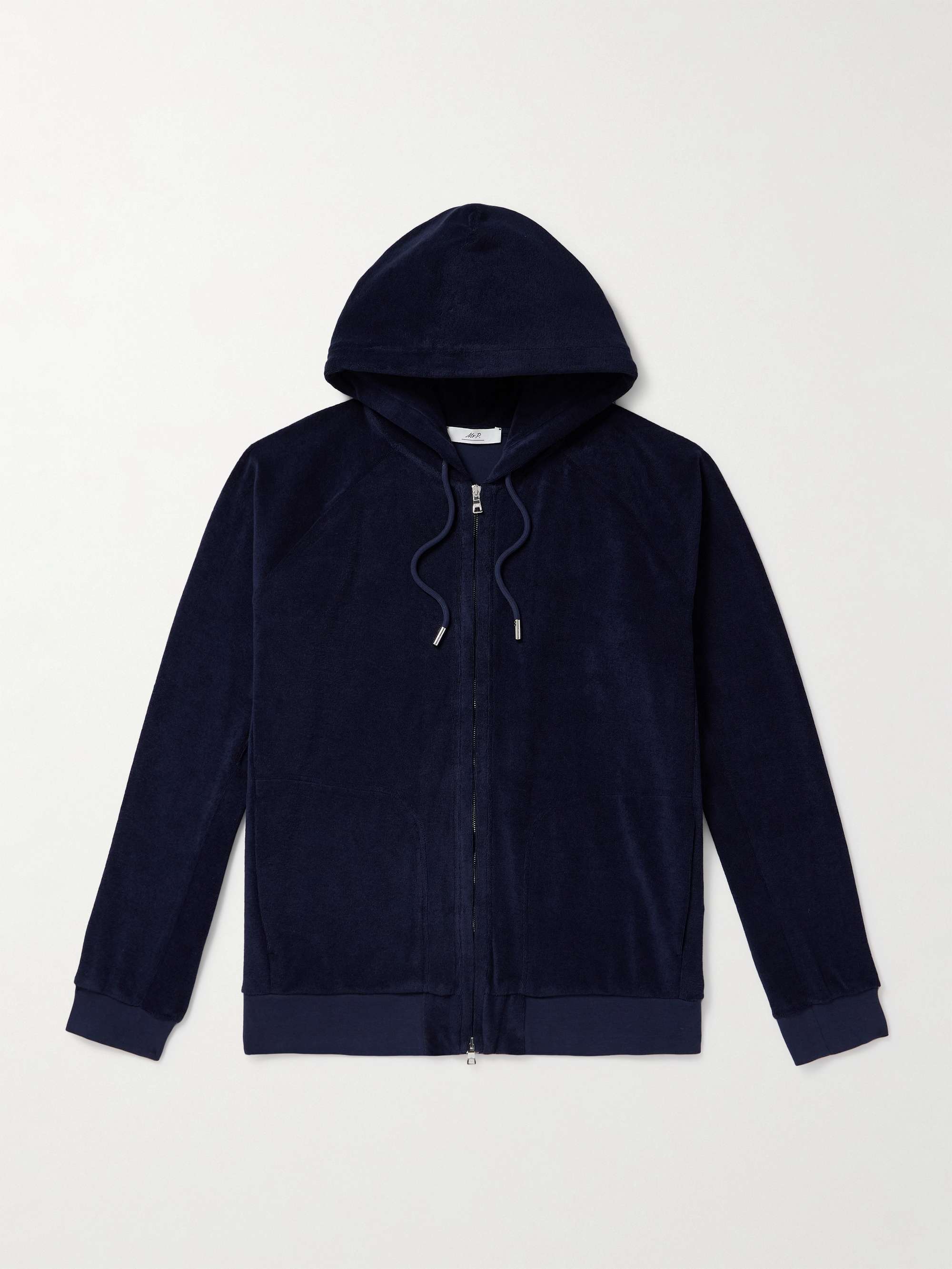 Organic Cotton-Terry Zip-Up Hoodie hero visual