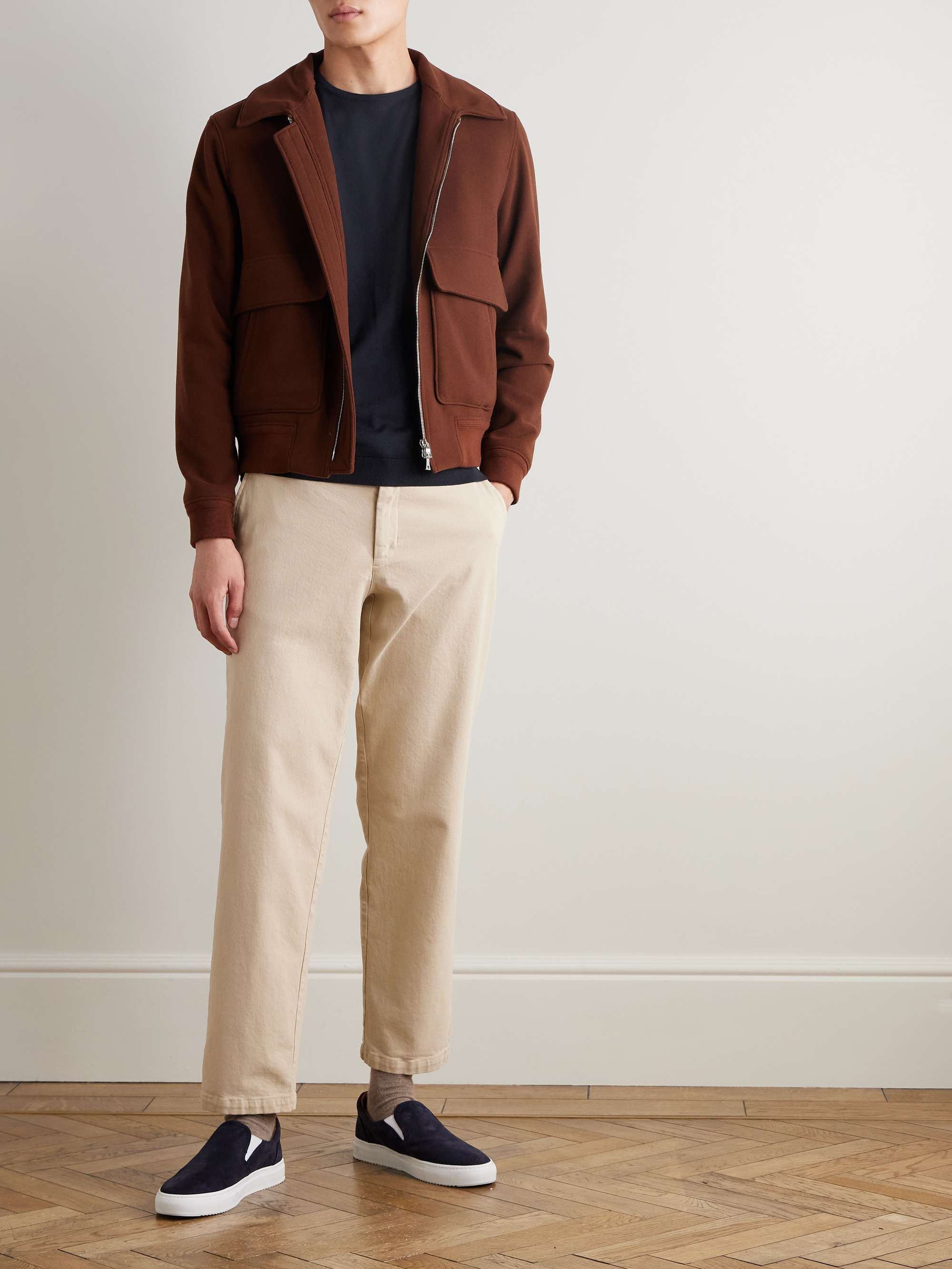 Belden Slim-Fit Sea Island Cotton T-Shirt view