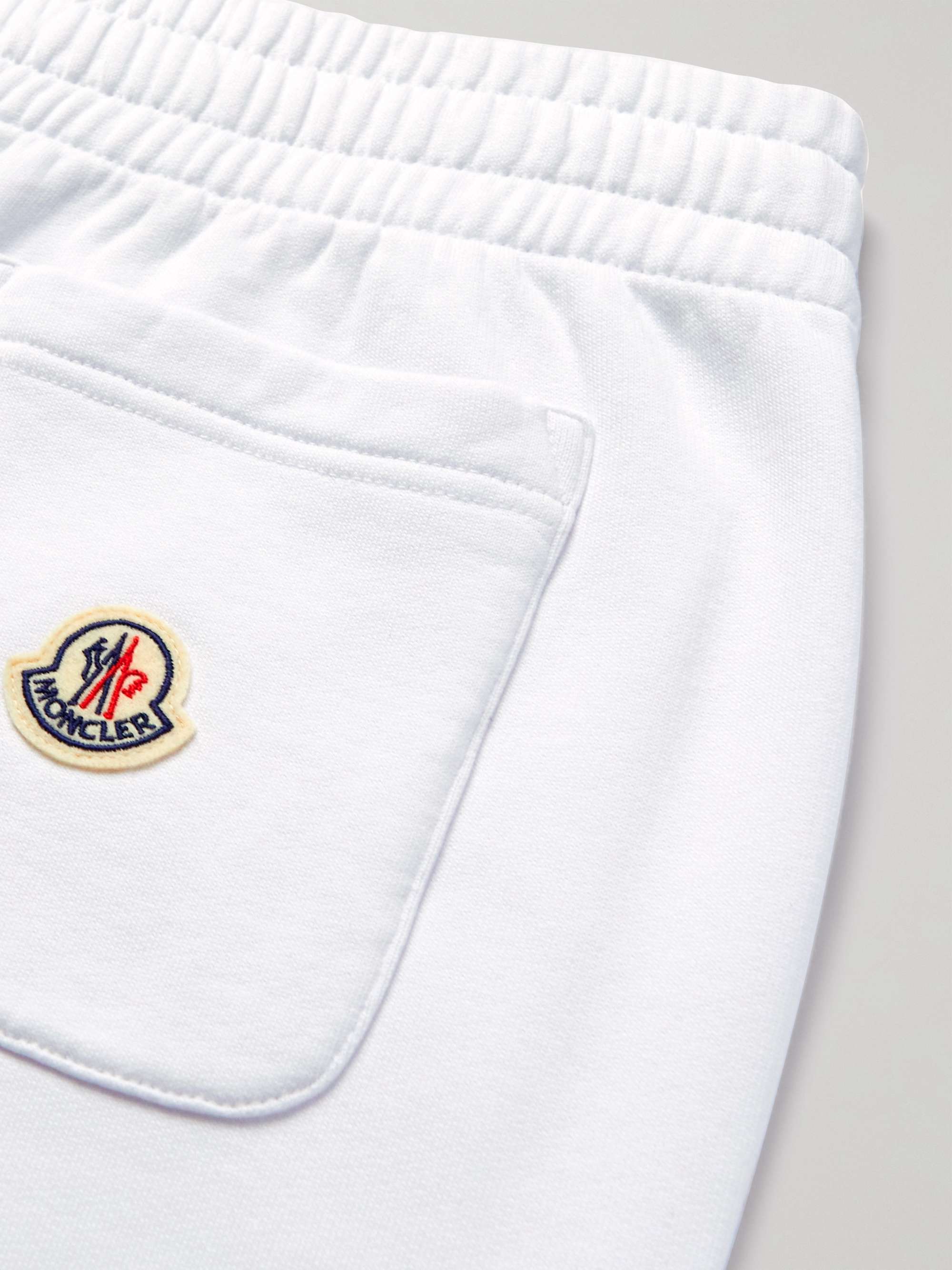 Tapered Logo-Print Cotton-Jersey Sweatpants view