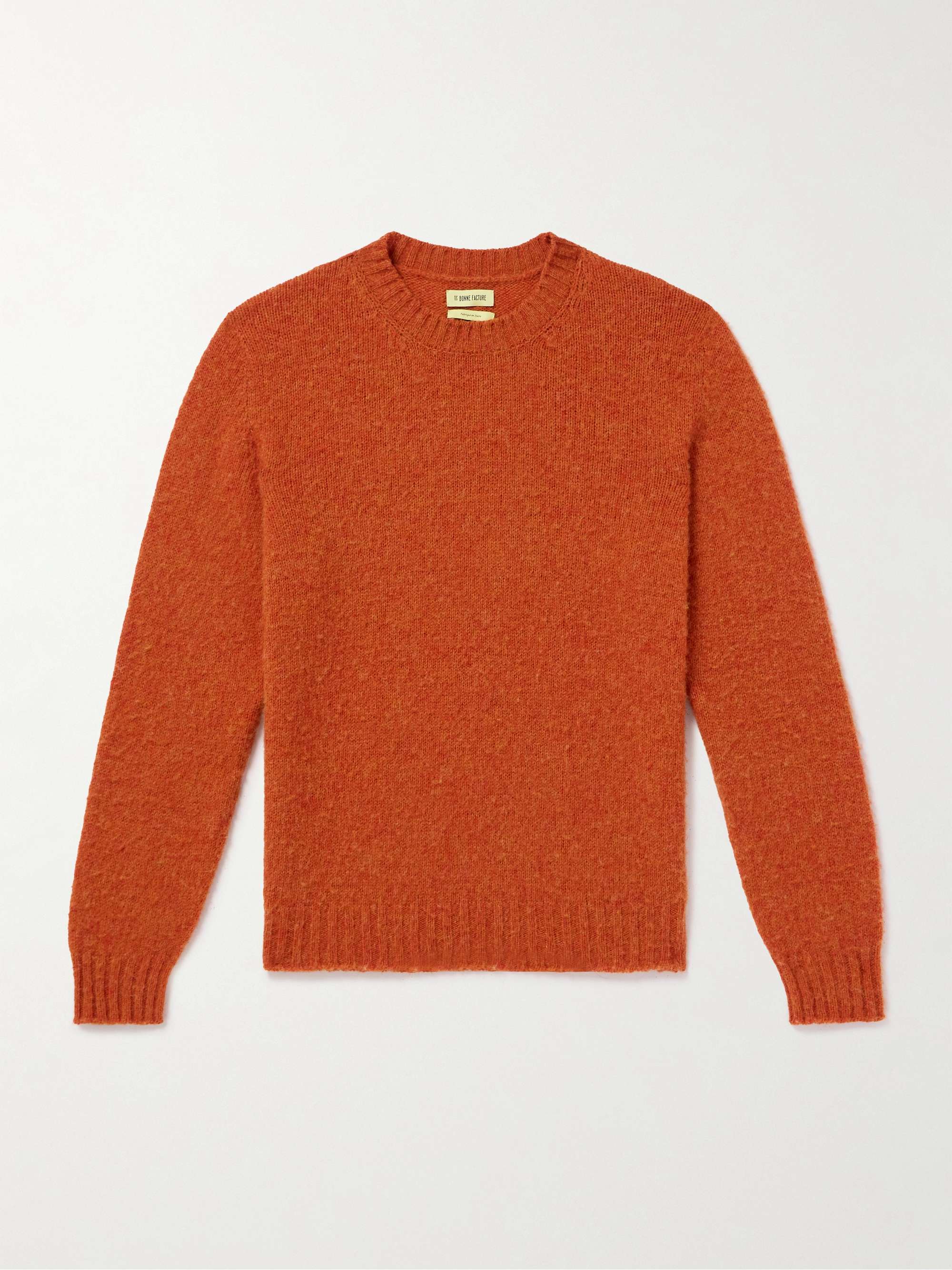 Brushed-Wool Sweater hero visual