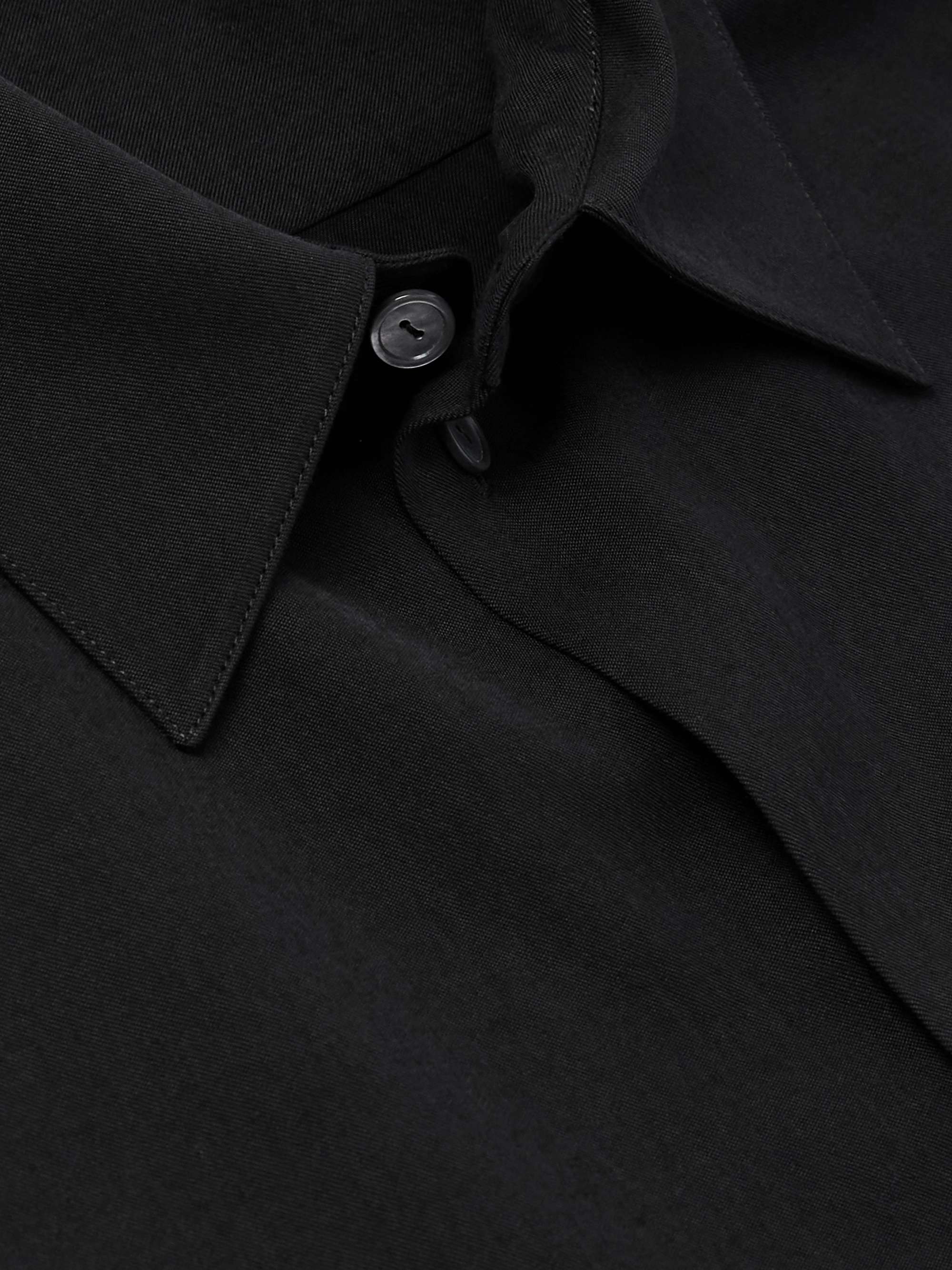 Rodolfo Oversized Cotton and Silk-Blend Shirt view