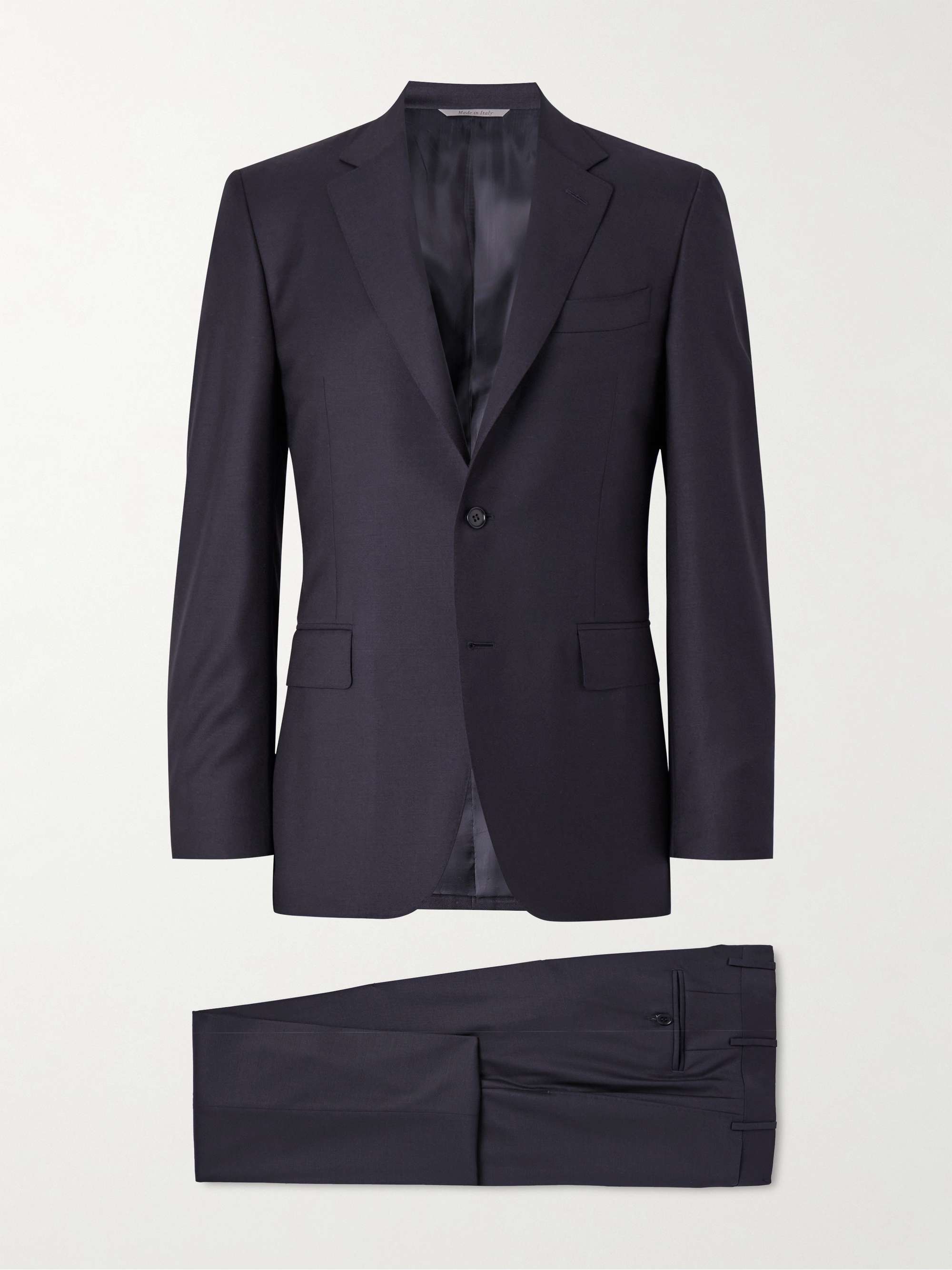 Slim-Fit Wool Suit hero visual