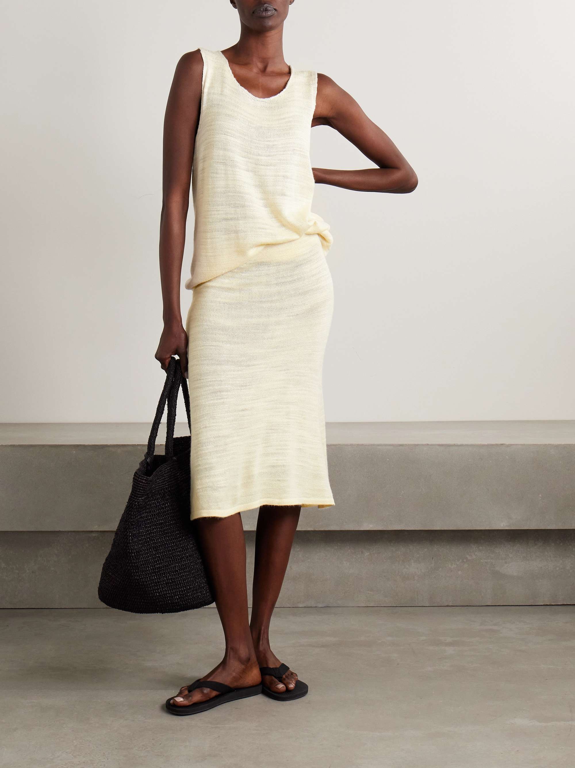 Jesto silk-blend skirt view