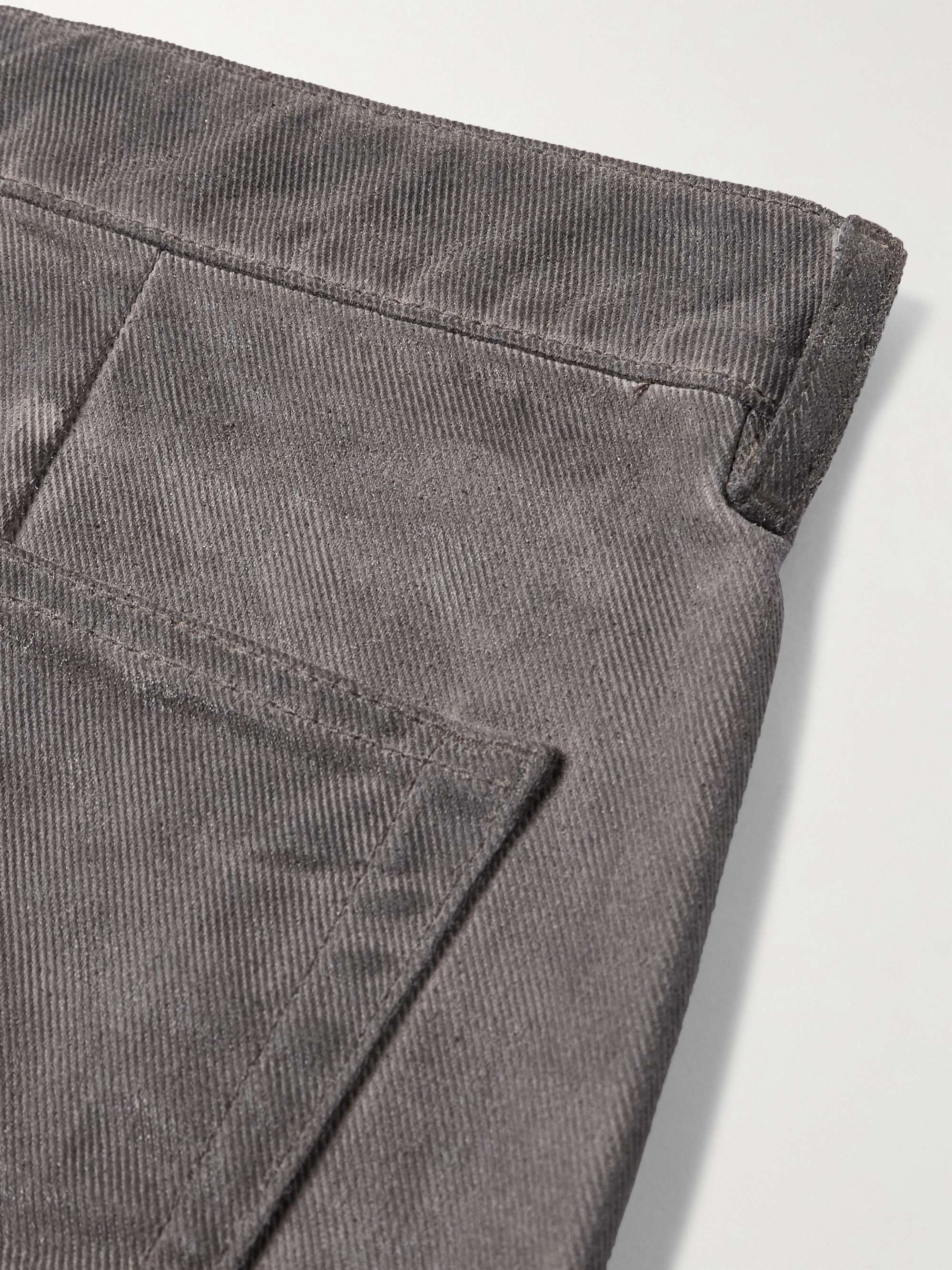 Geth Cutoffs Straight-Leg Denim Shorts view