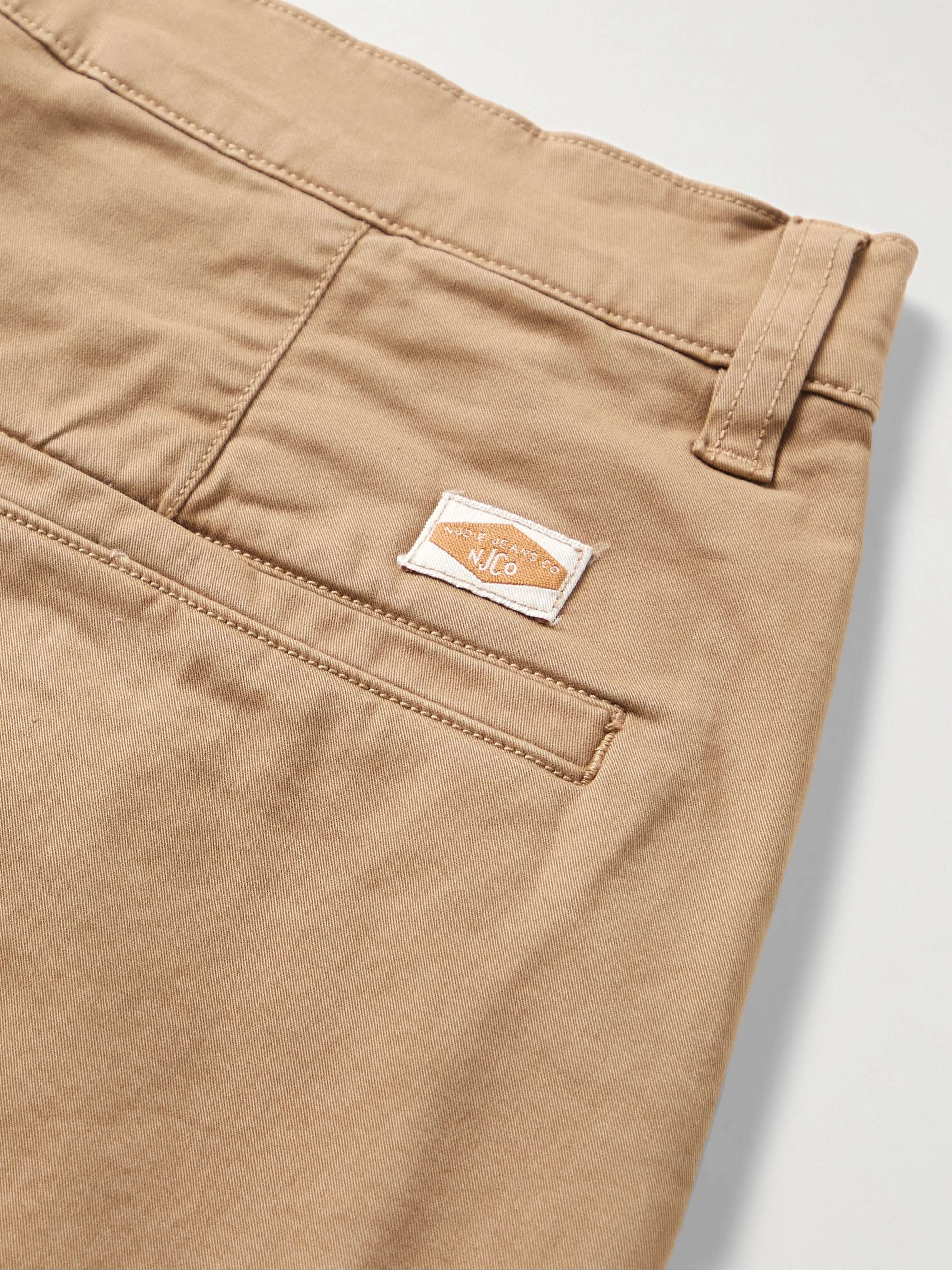 Easy Alvin Slim-Fit Cotton-Blend Chinos view