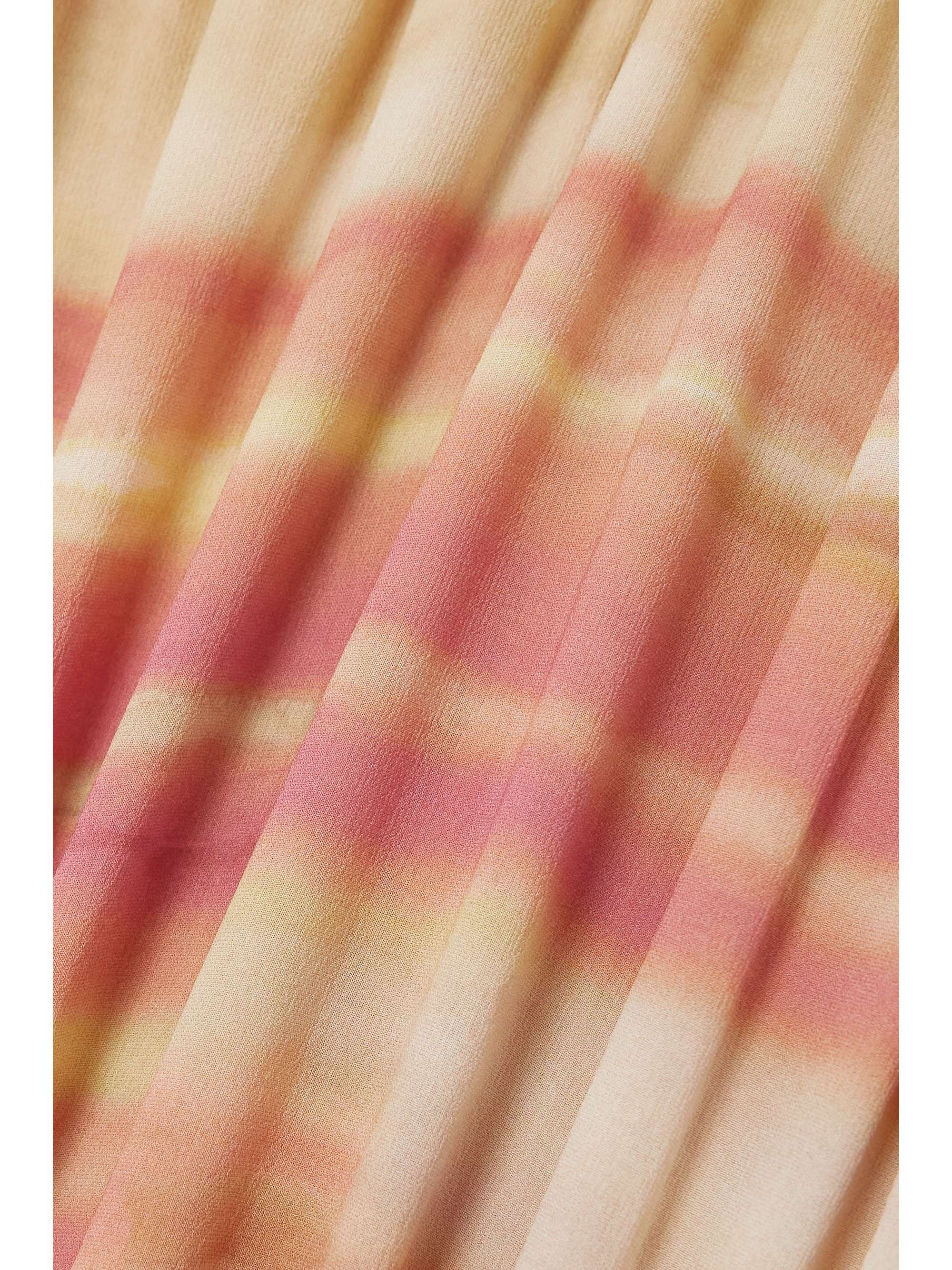 Edwina printed silk-crepe maxi dress view