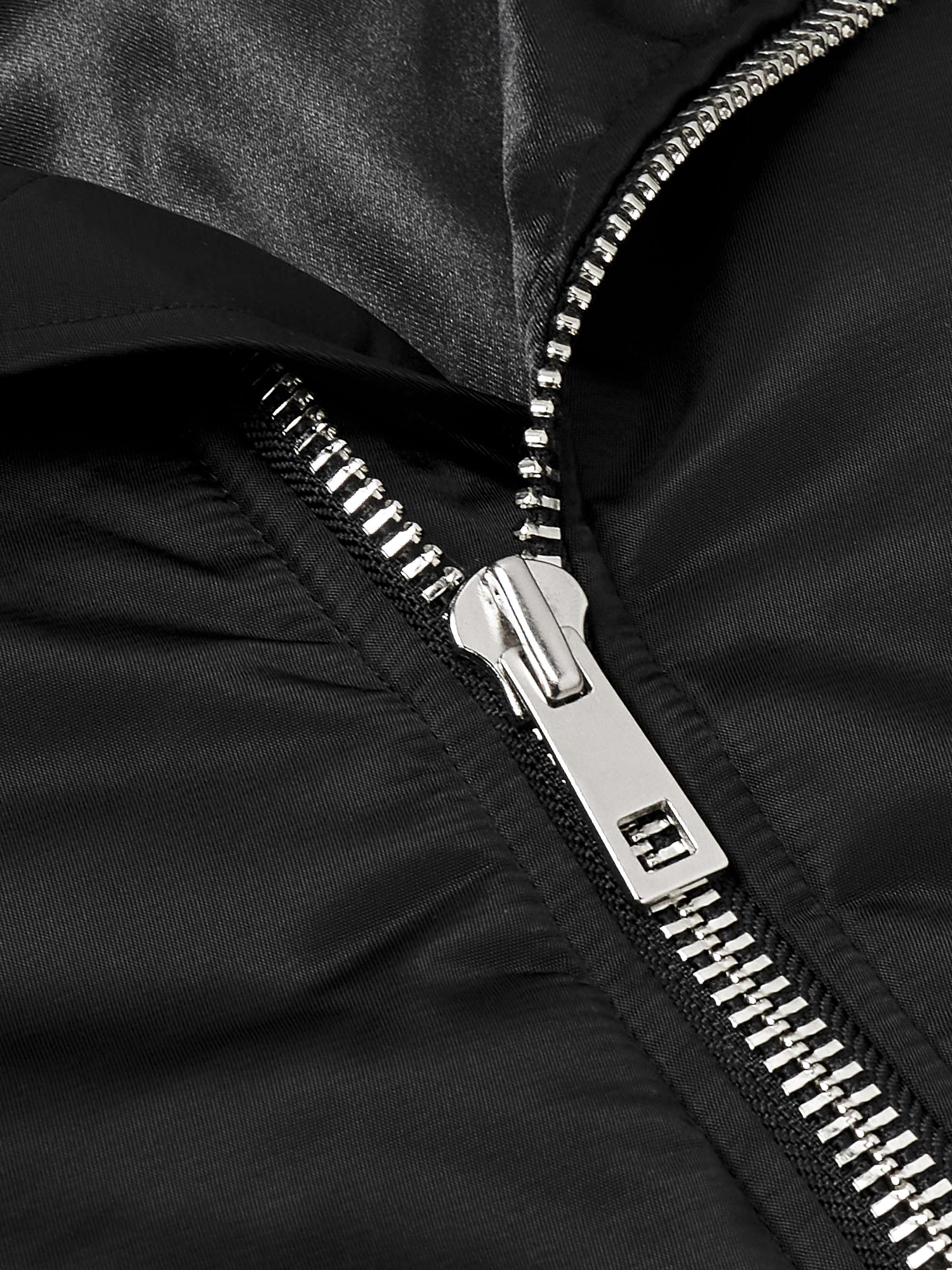 Astra Satin-Twill Bomber Jacket view