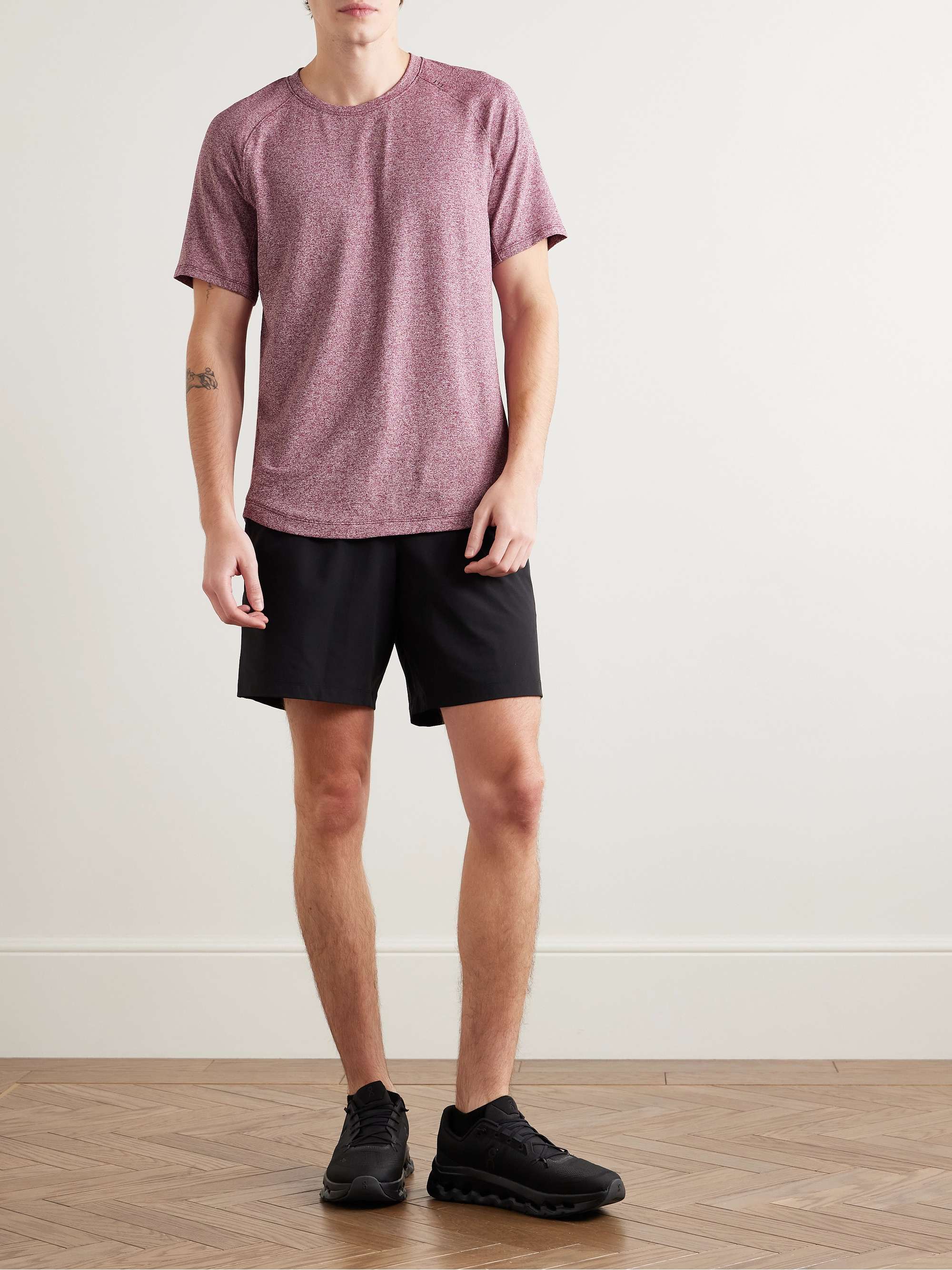 License to Train Stretch Recycled-Jersey T-Shirt view
