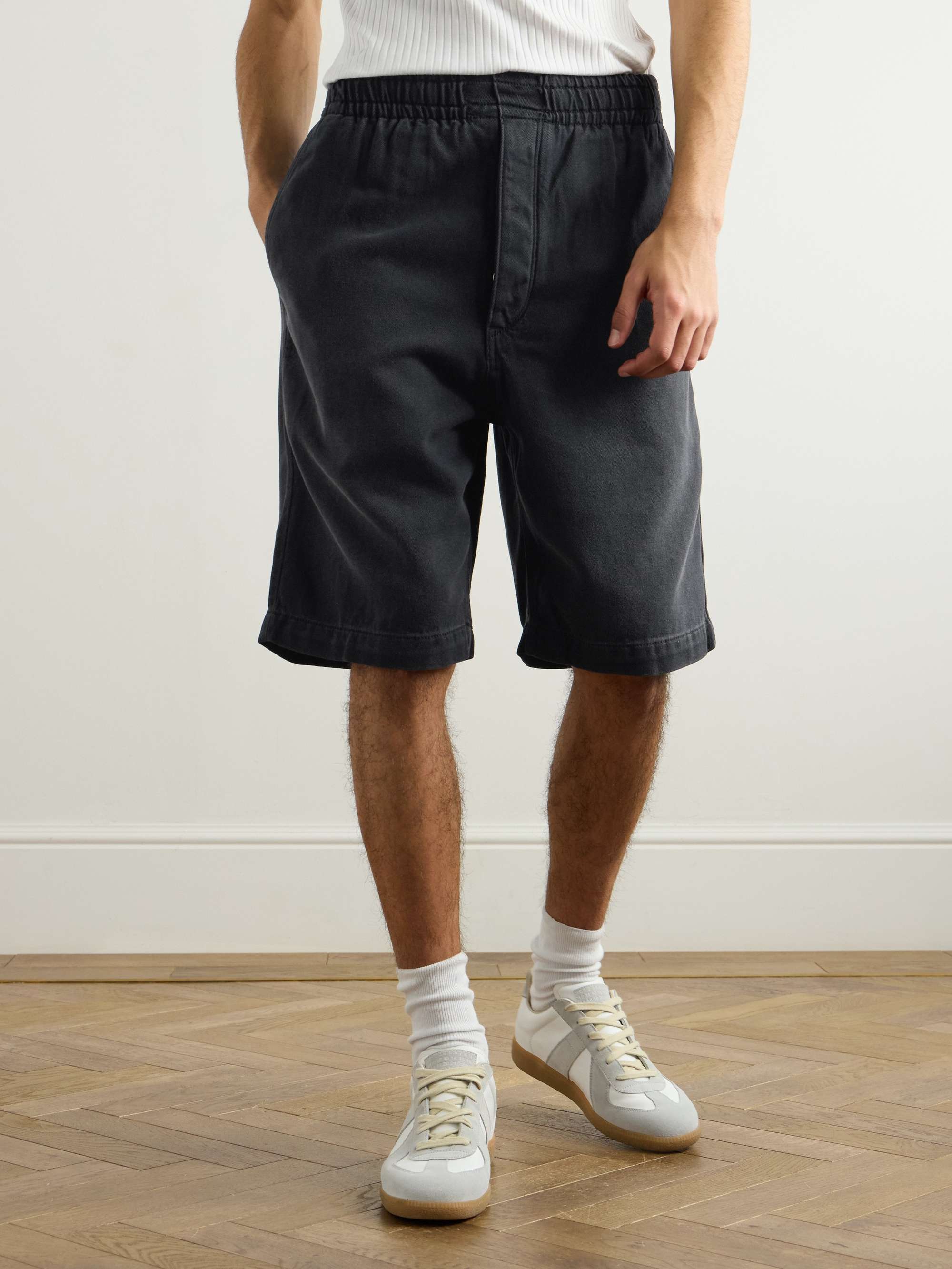 Tyler Straight-Leg Denim Shorts view