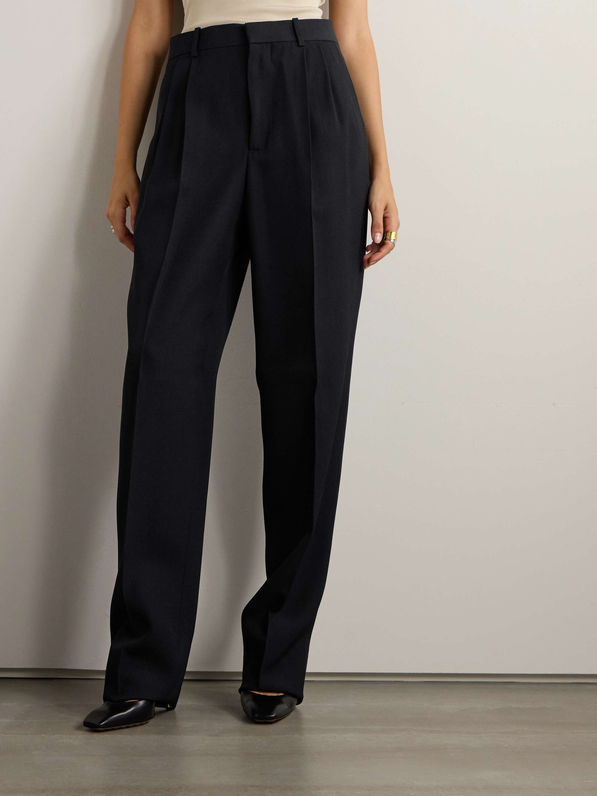 Grain de poudre wide-leg pants view