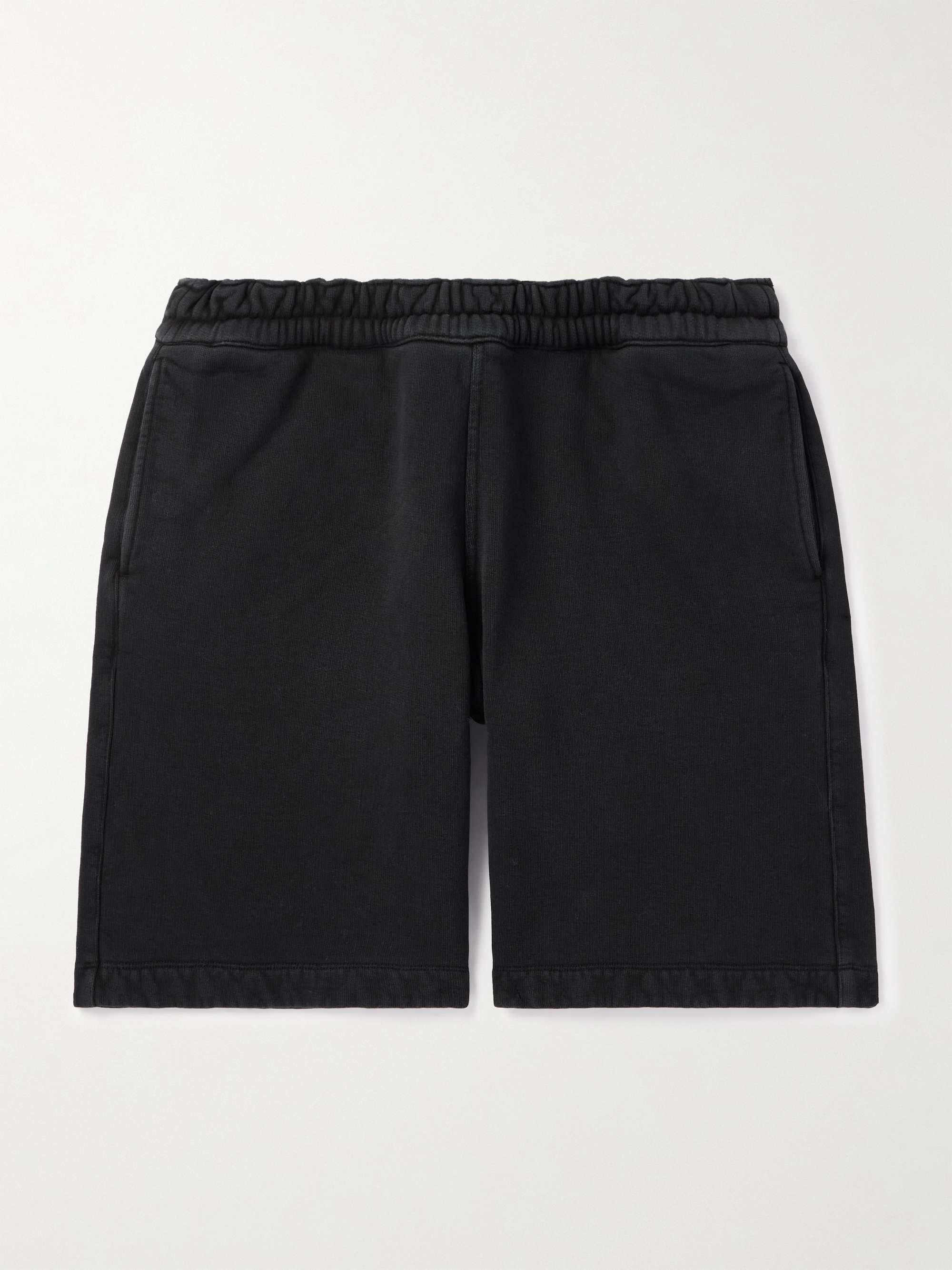 Plage Straight-Leg Cotton-Jersey Shorts hero visual