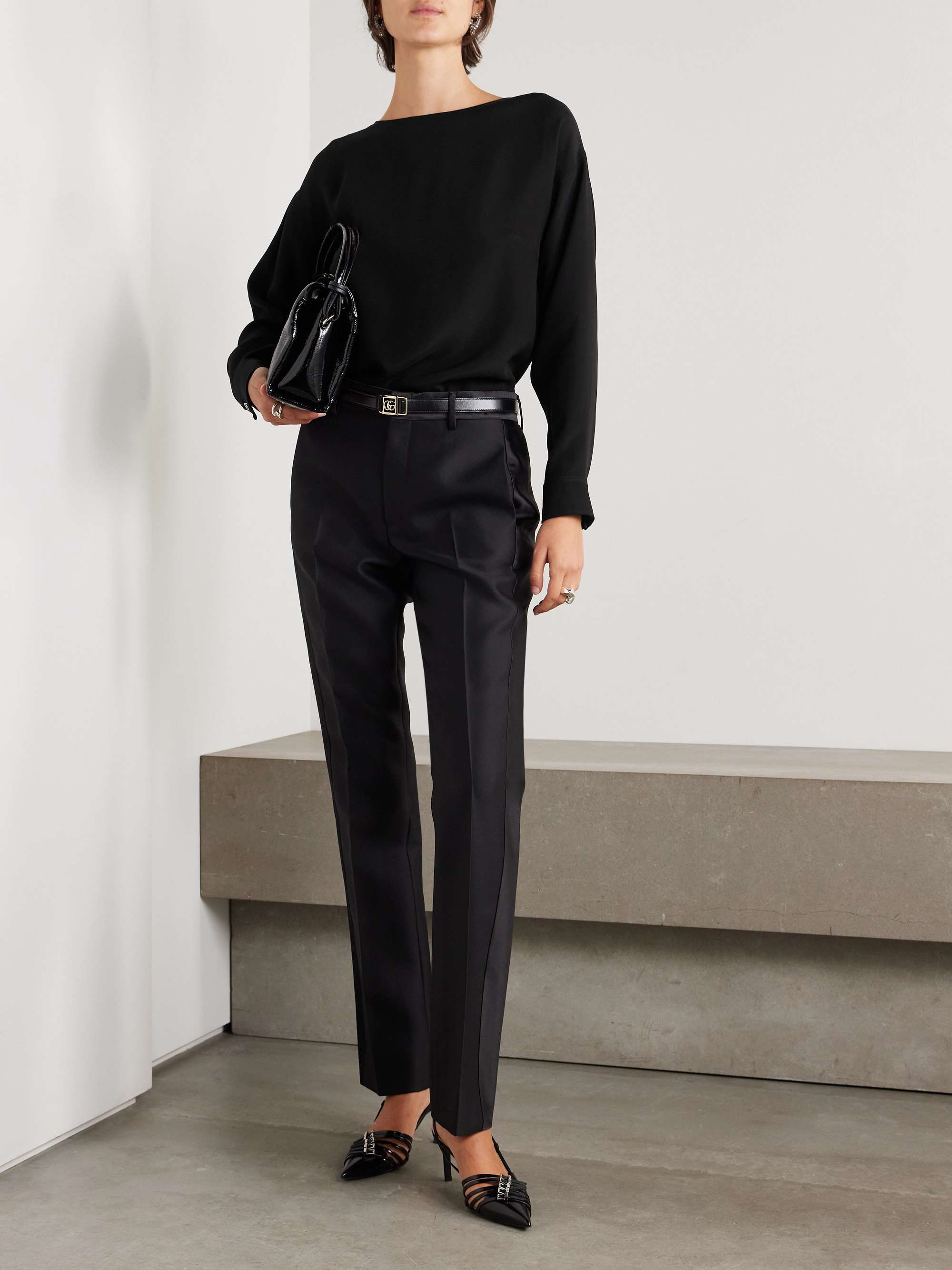 Jersey blouse view