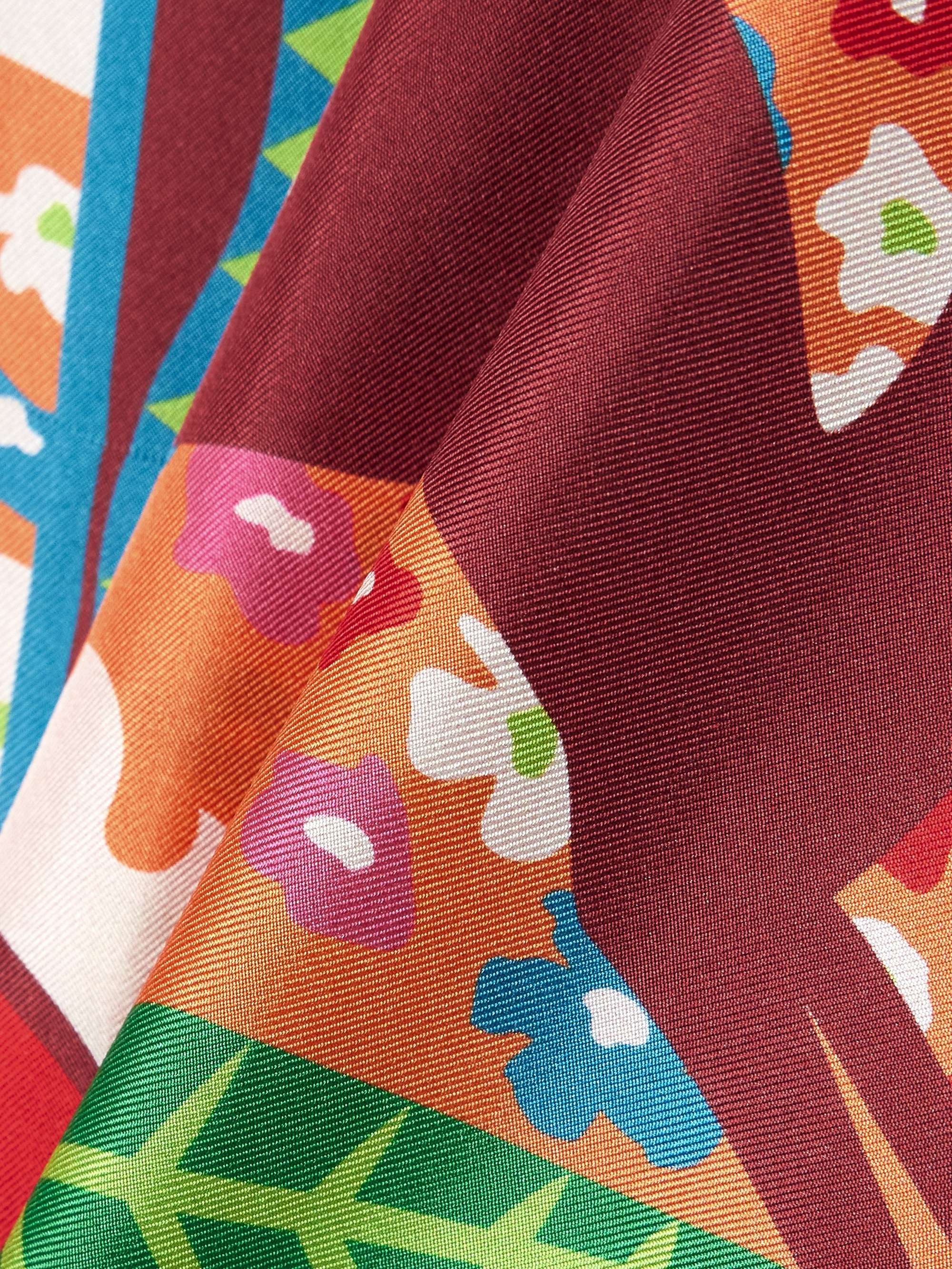 + Louis Barthélemy Kelsy printed silk-twill shirt view