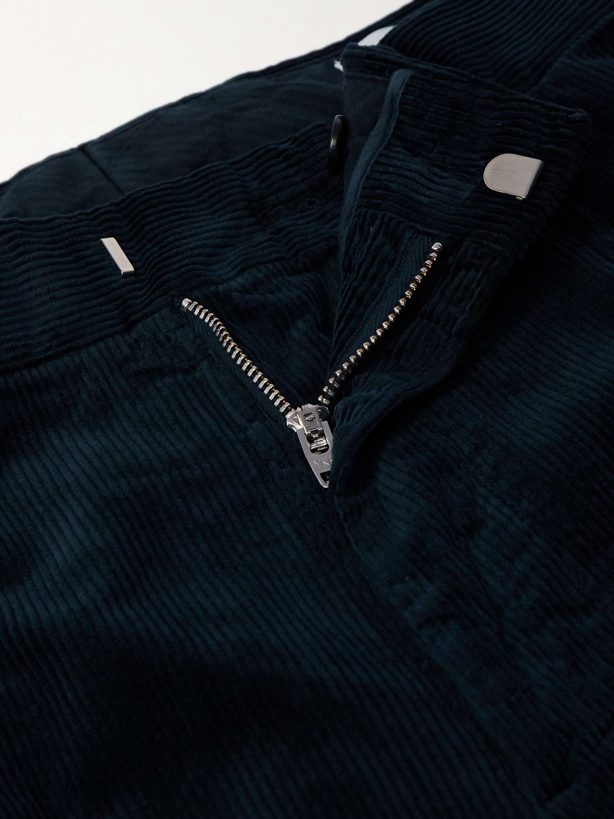 Bill 1917 Straight-Leg Cotton-Blend Corduroy Trousers view