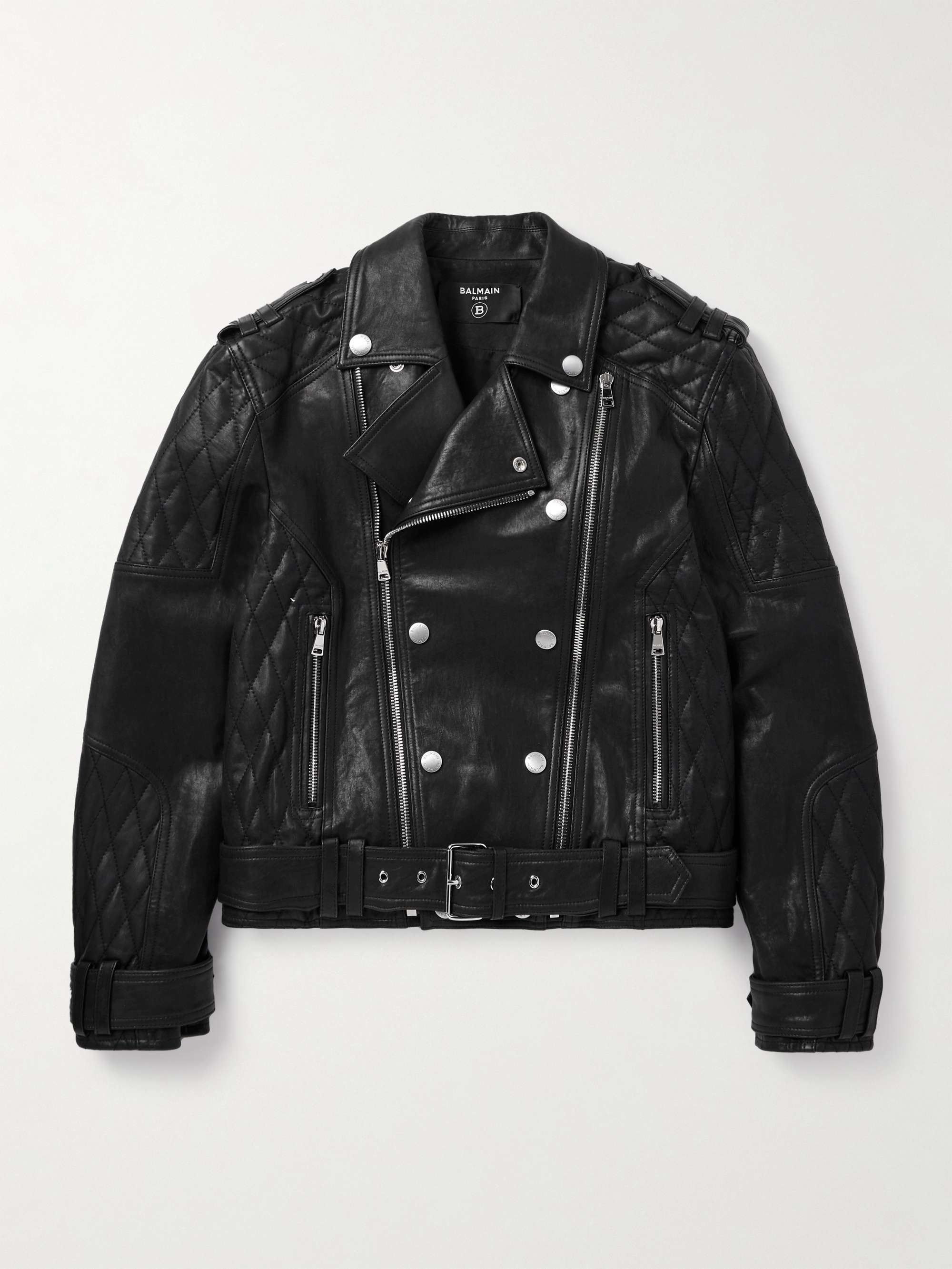 Quilted Leather Jacket hero visual