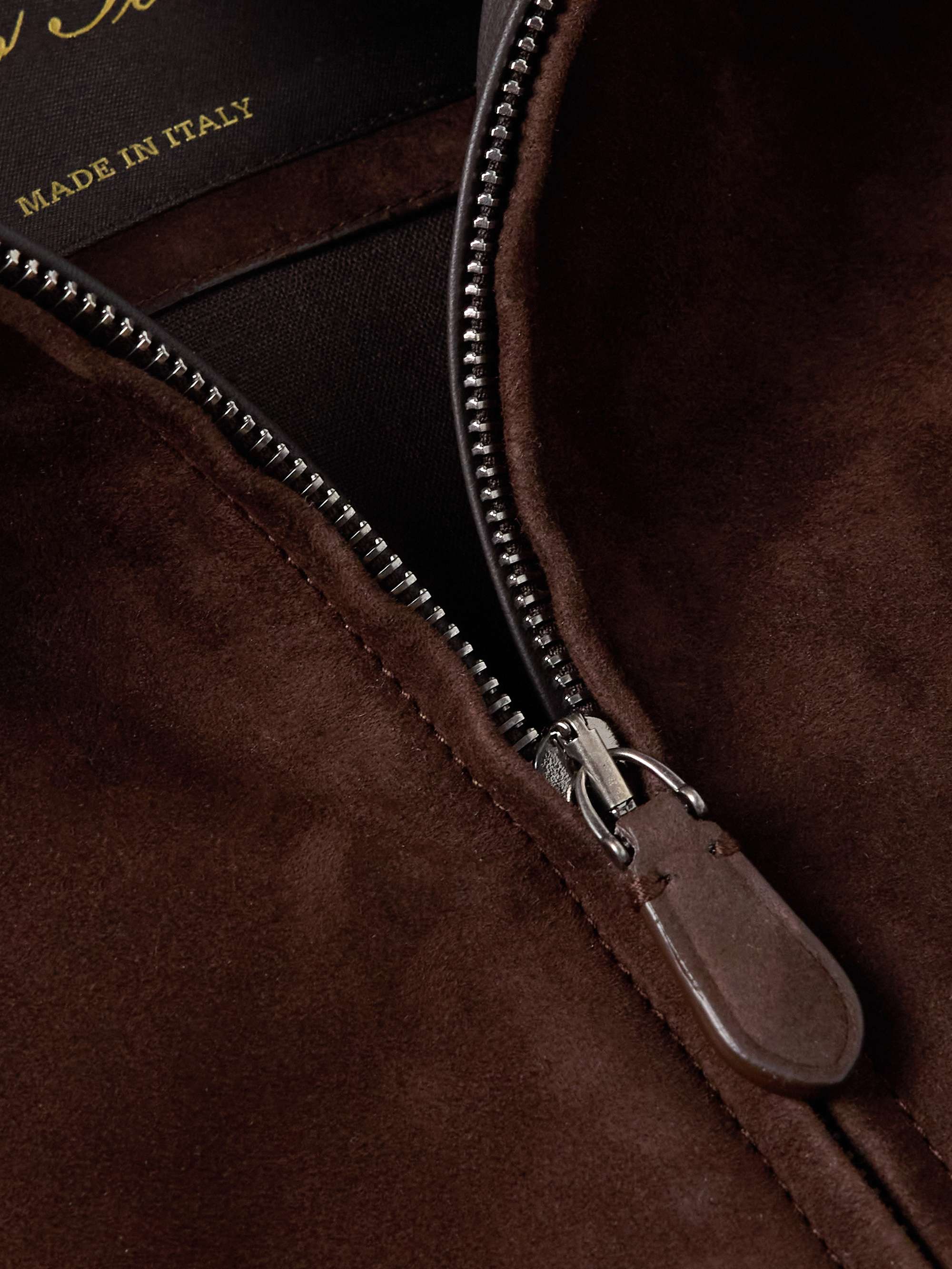 Kane Rain System® Suede Bomber Jacket view
