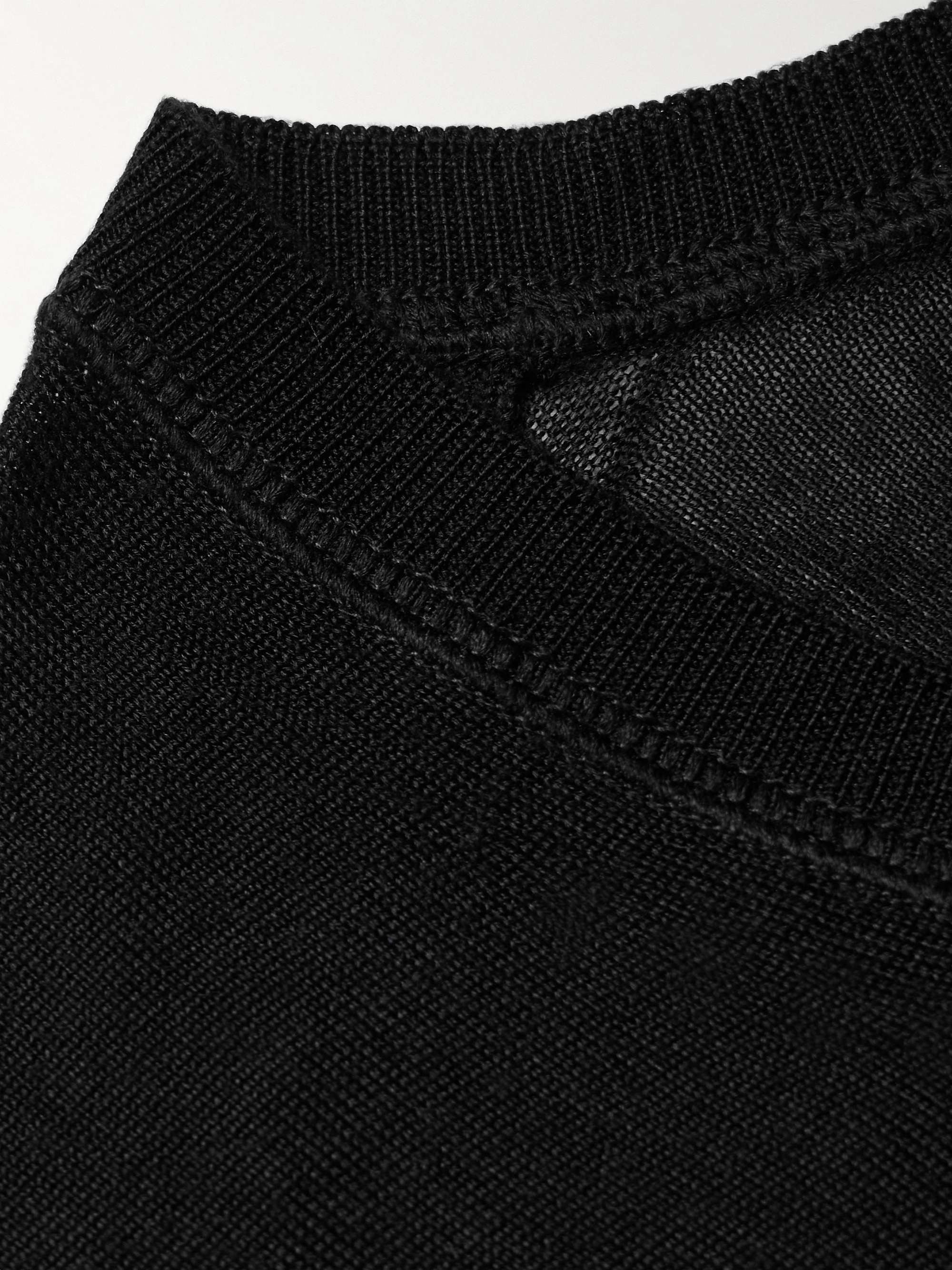 Silk-Blend T-Shirt view