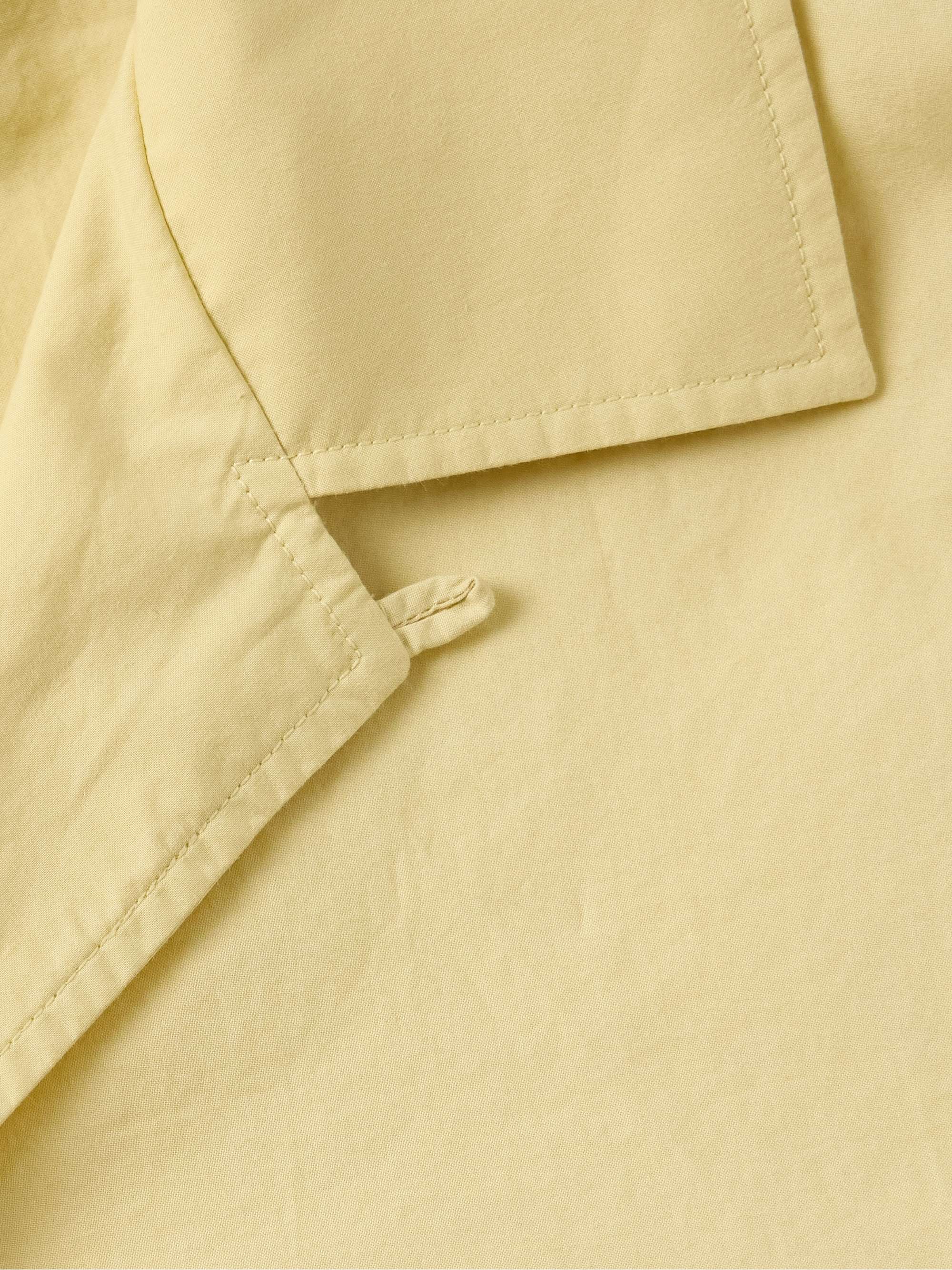 Elijas Convertible-Collar Cotton-Poplin Shirt view