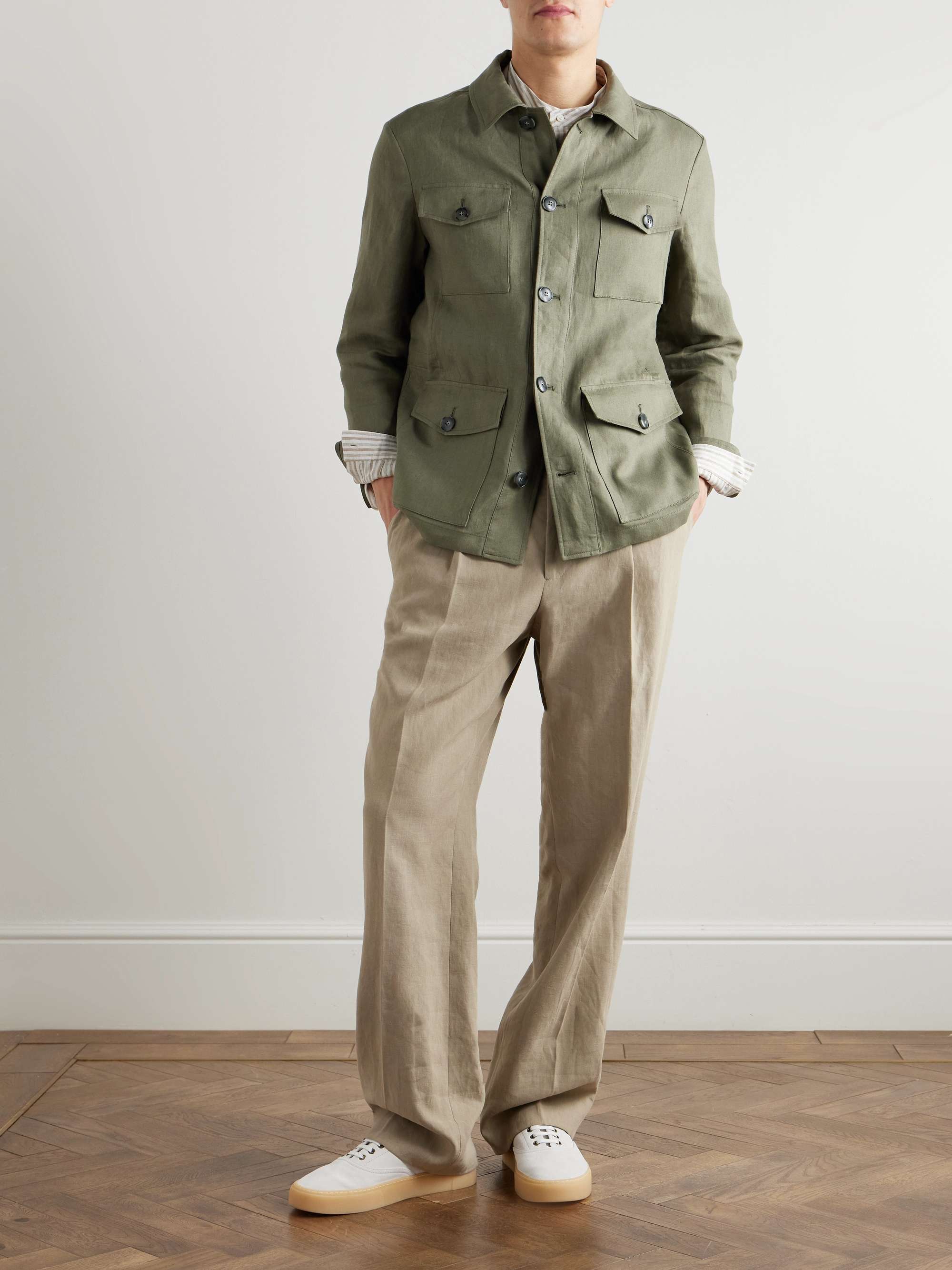 Linen-Canvas Jacket view
