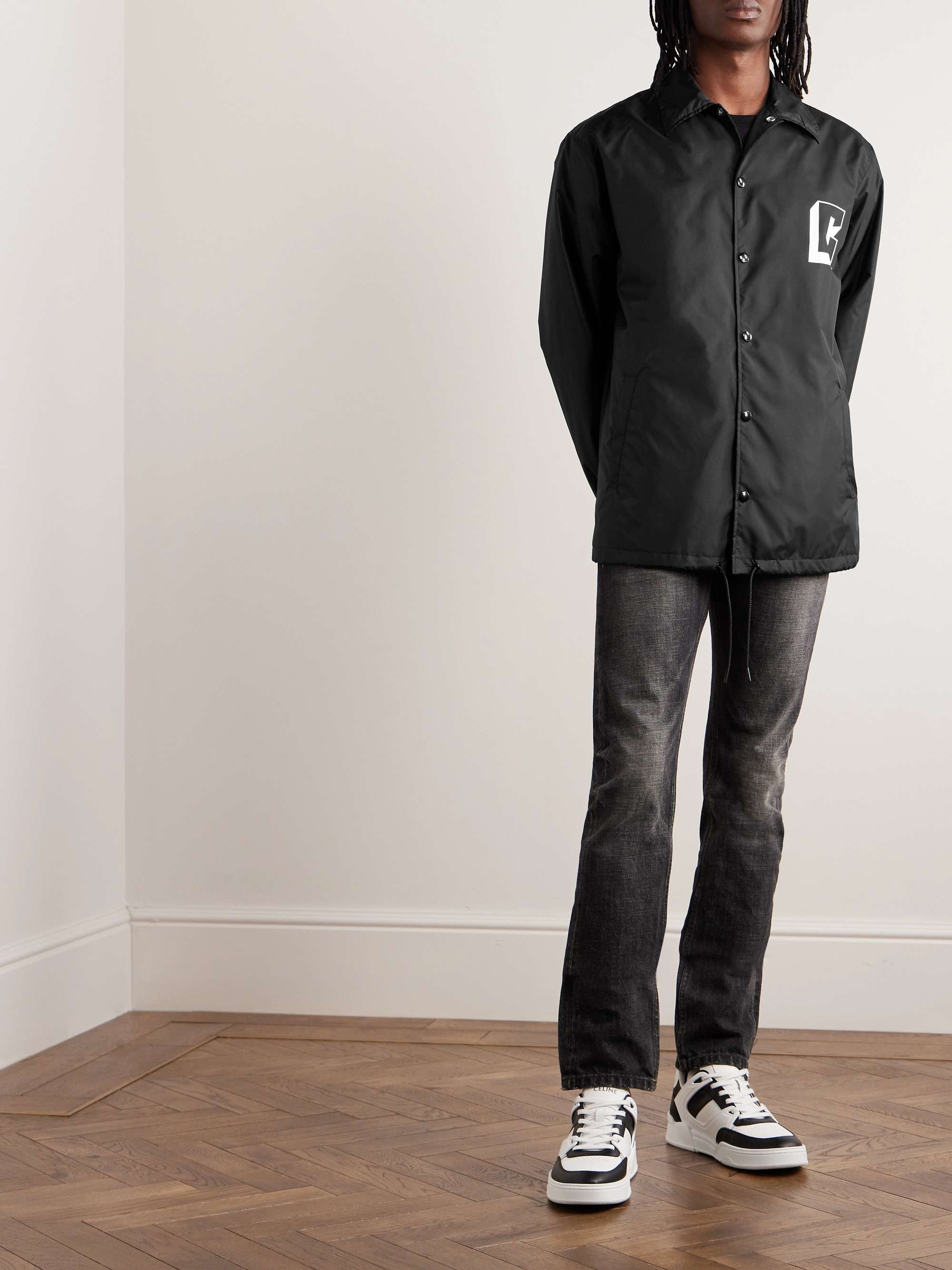 Logo-Print Shell Jacket view
