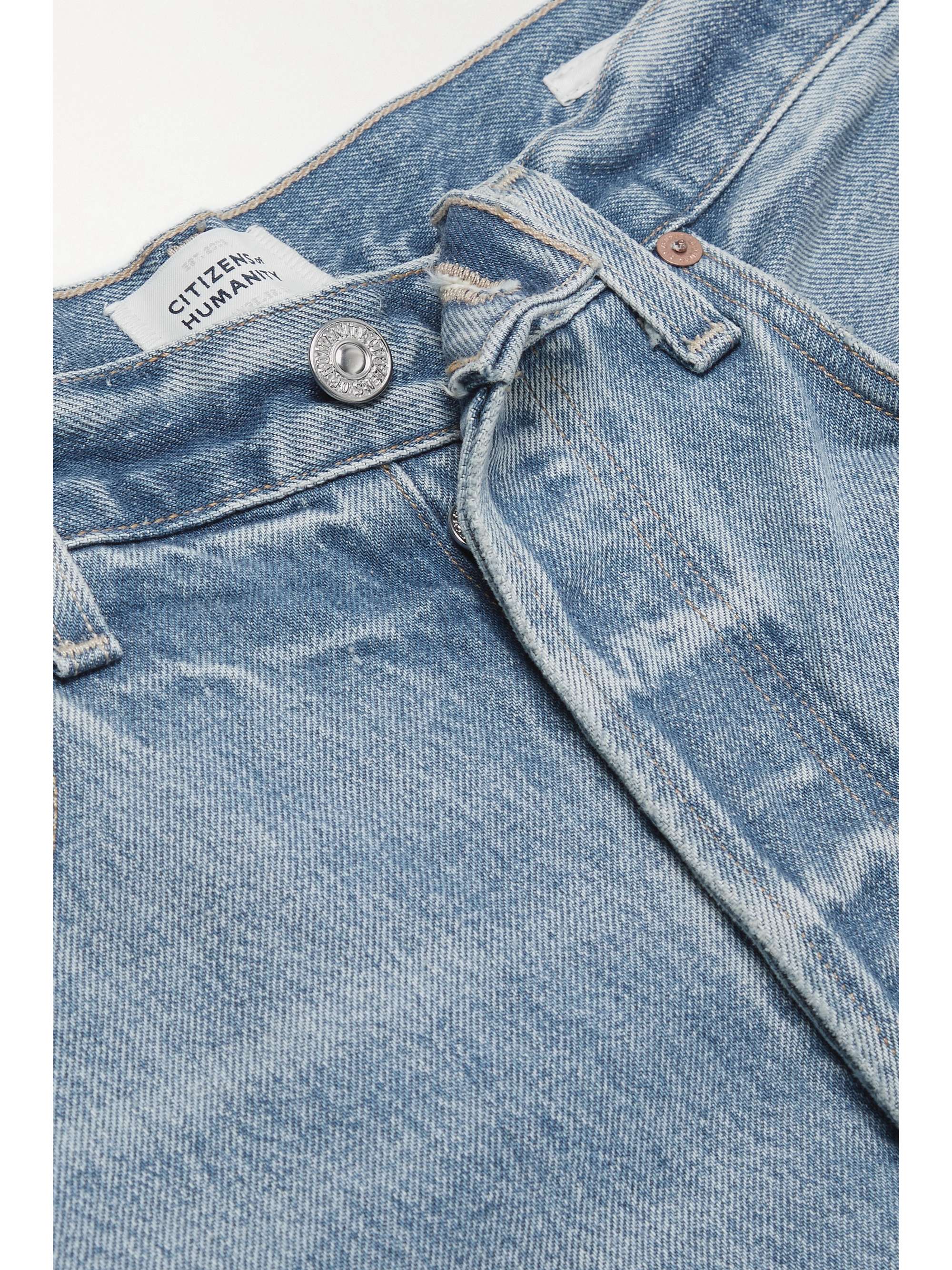 Ayla Baggy high-rise wide-leg organic jeans view