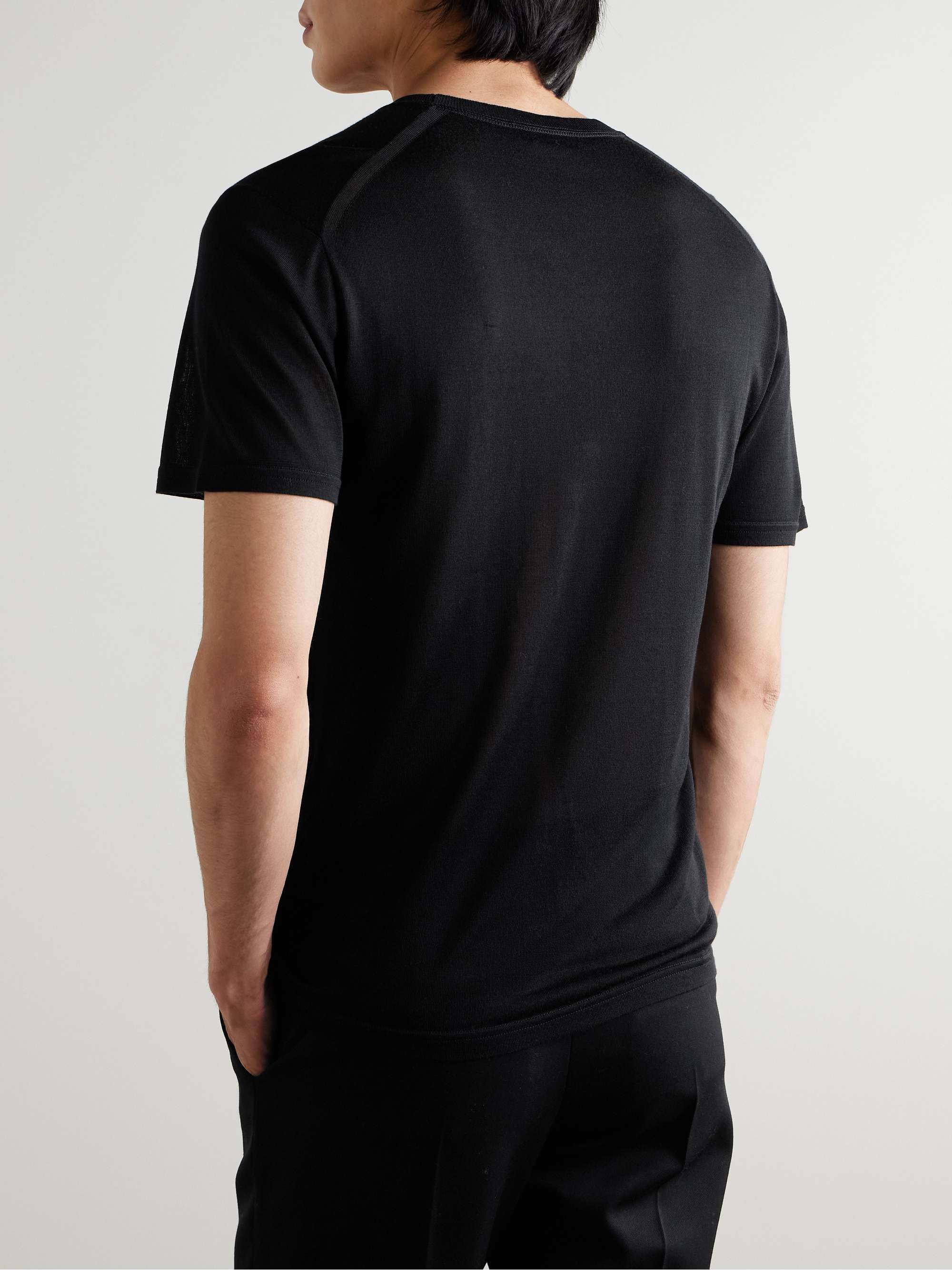 Silk-Blend T-Shirt view