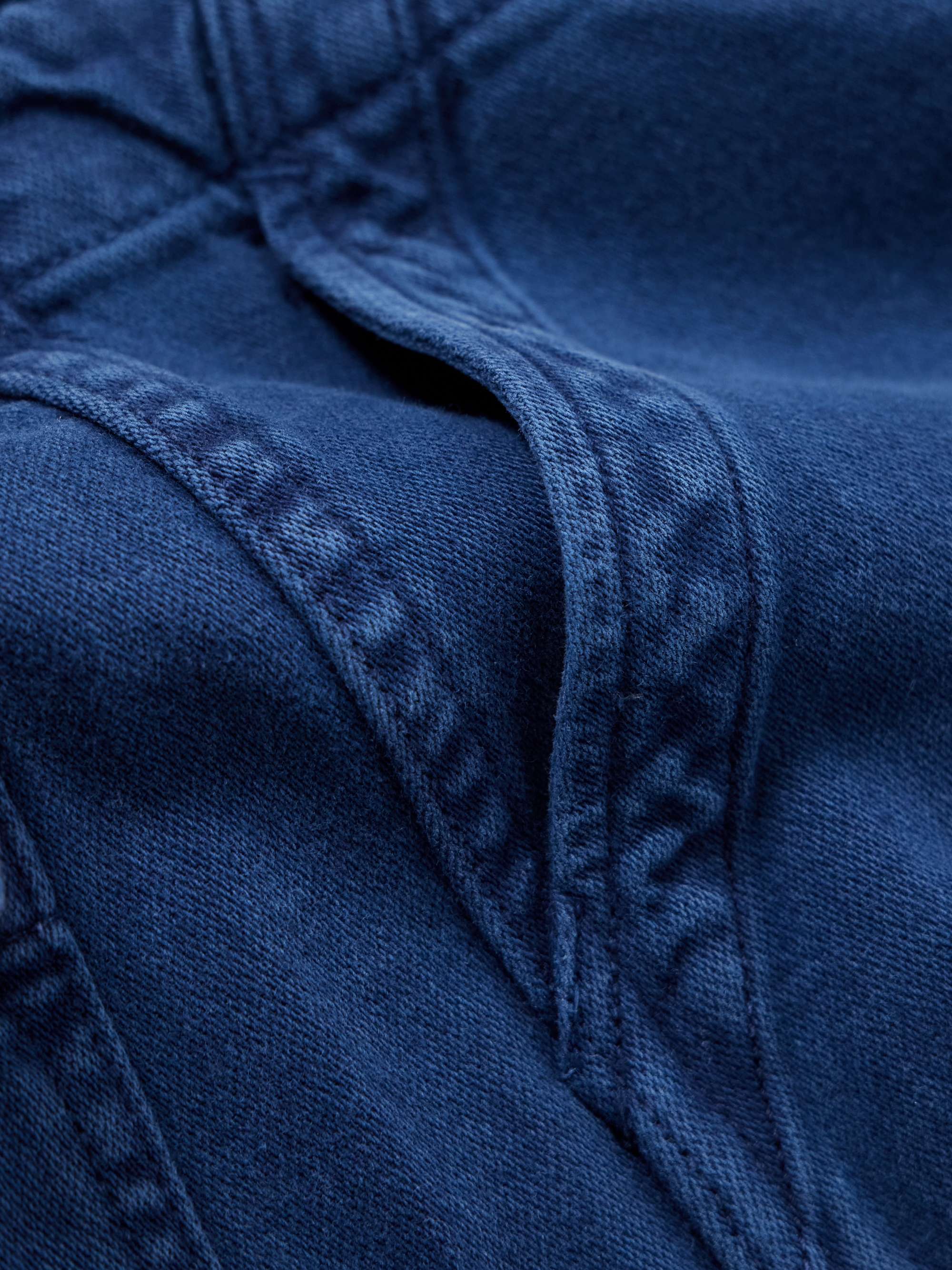Roma cotton-twill wide-leg pants view