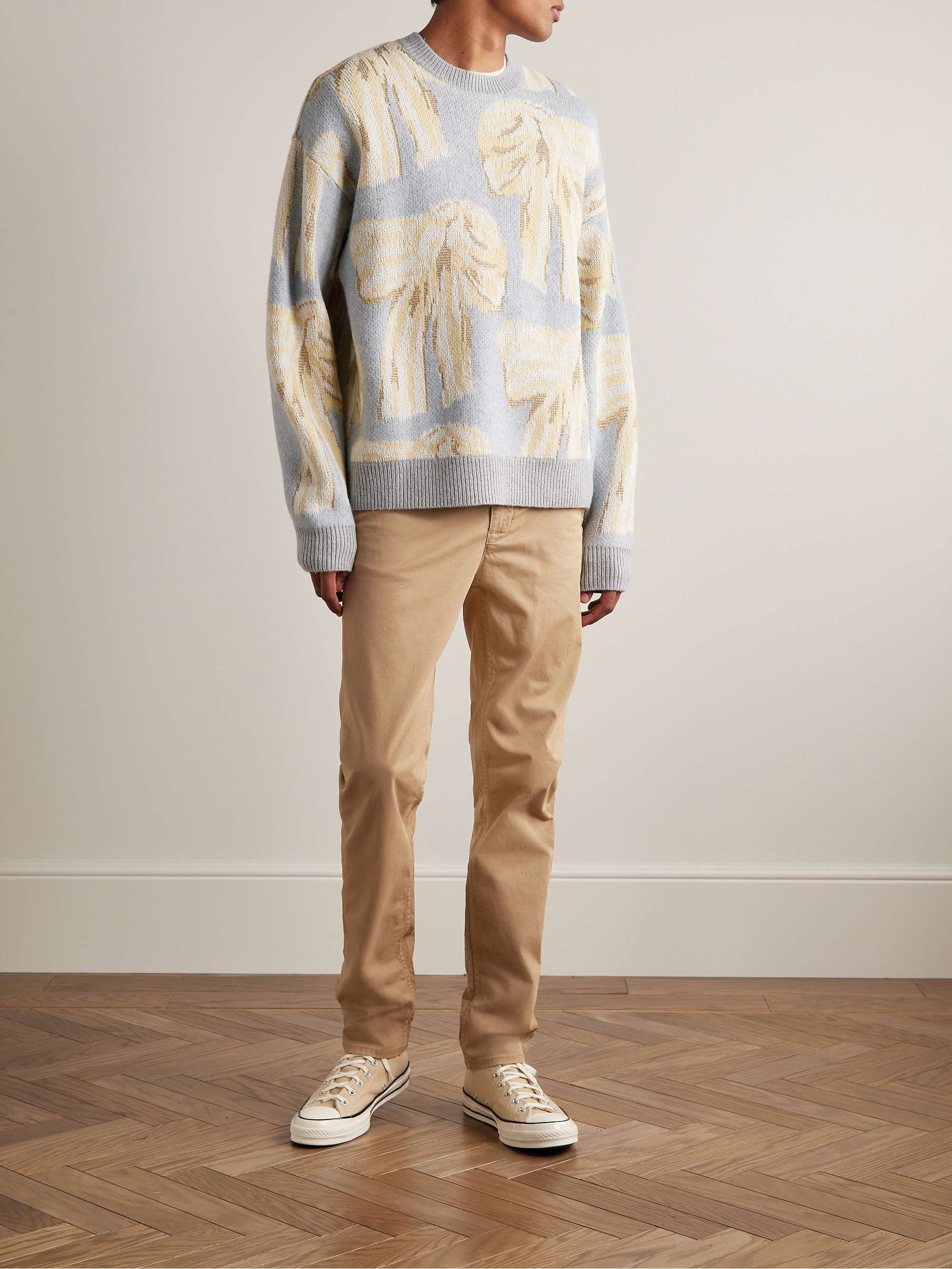 Easy Alvin Slim-Fit Cotton-Blend Chinos view