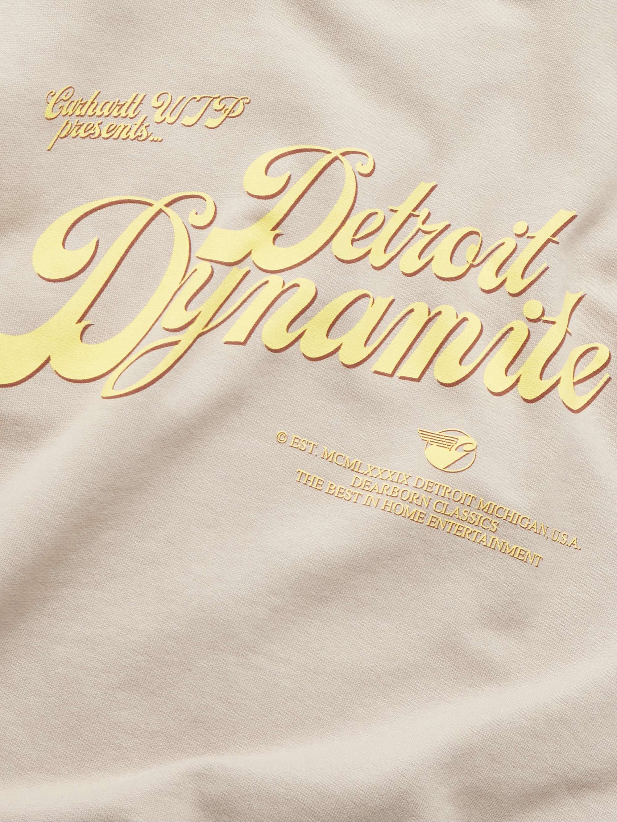 Greatest Flicks Logo-Print Cotton-Jersey Sweatshirt view