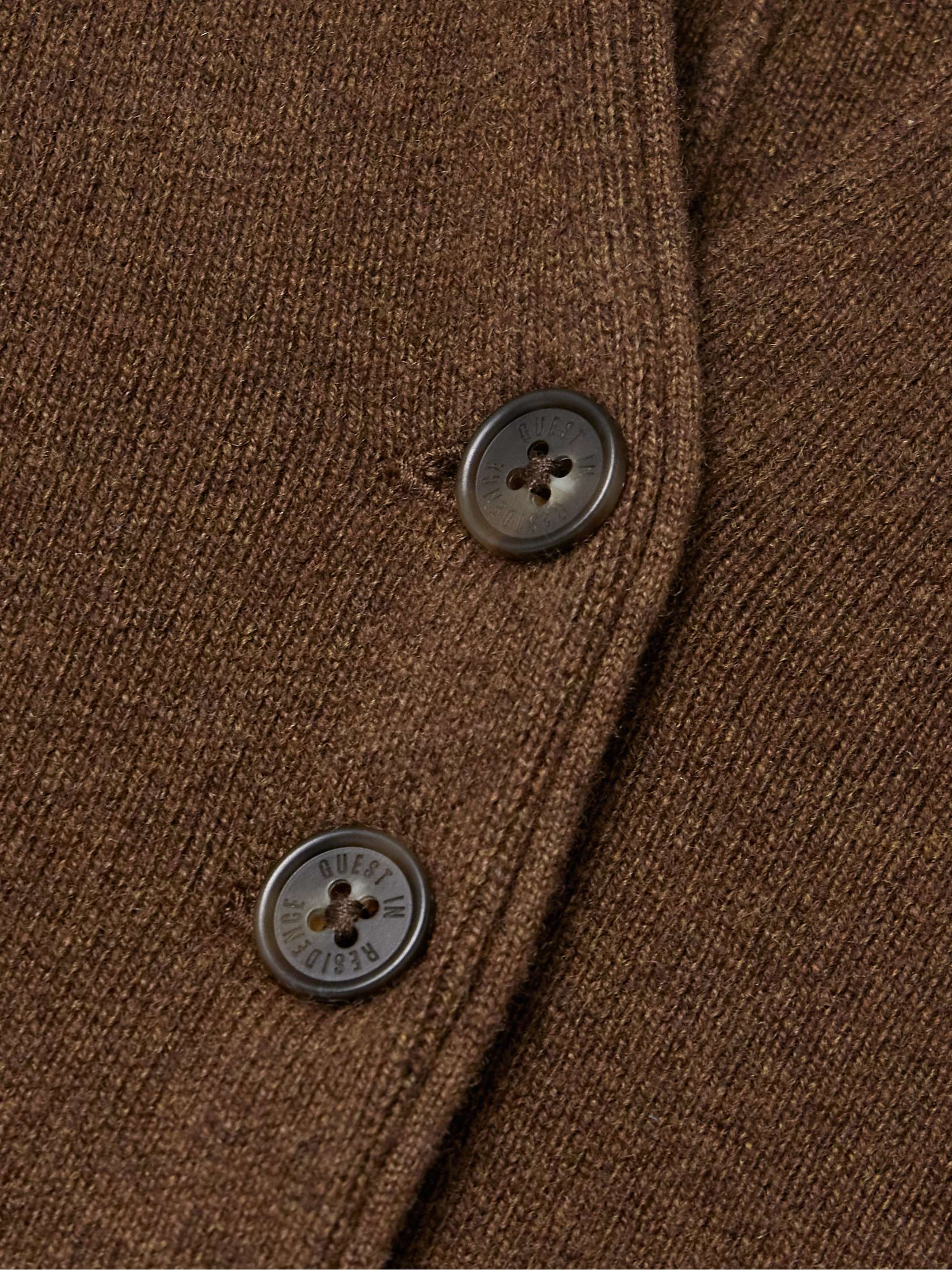 Cashmere vest view