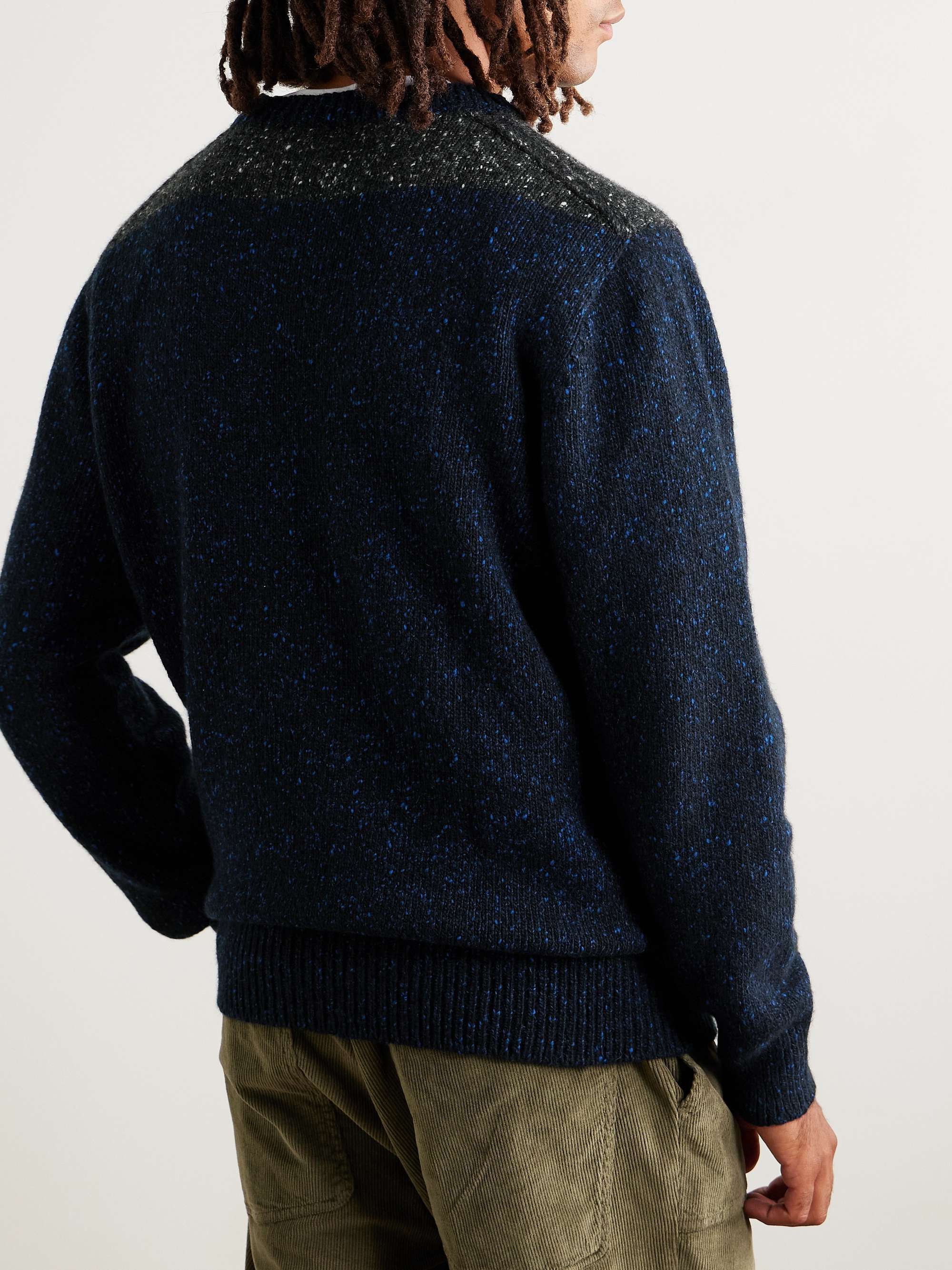 Colour-Block Cashmere Sweater view