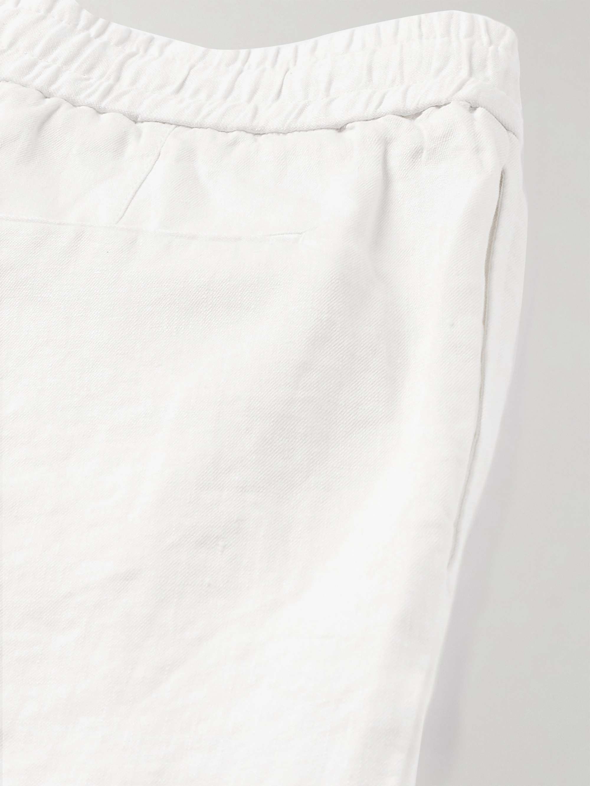 Cornell Straight-Leg Washed Linen Trousers view